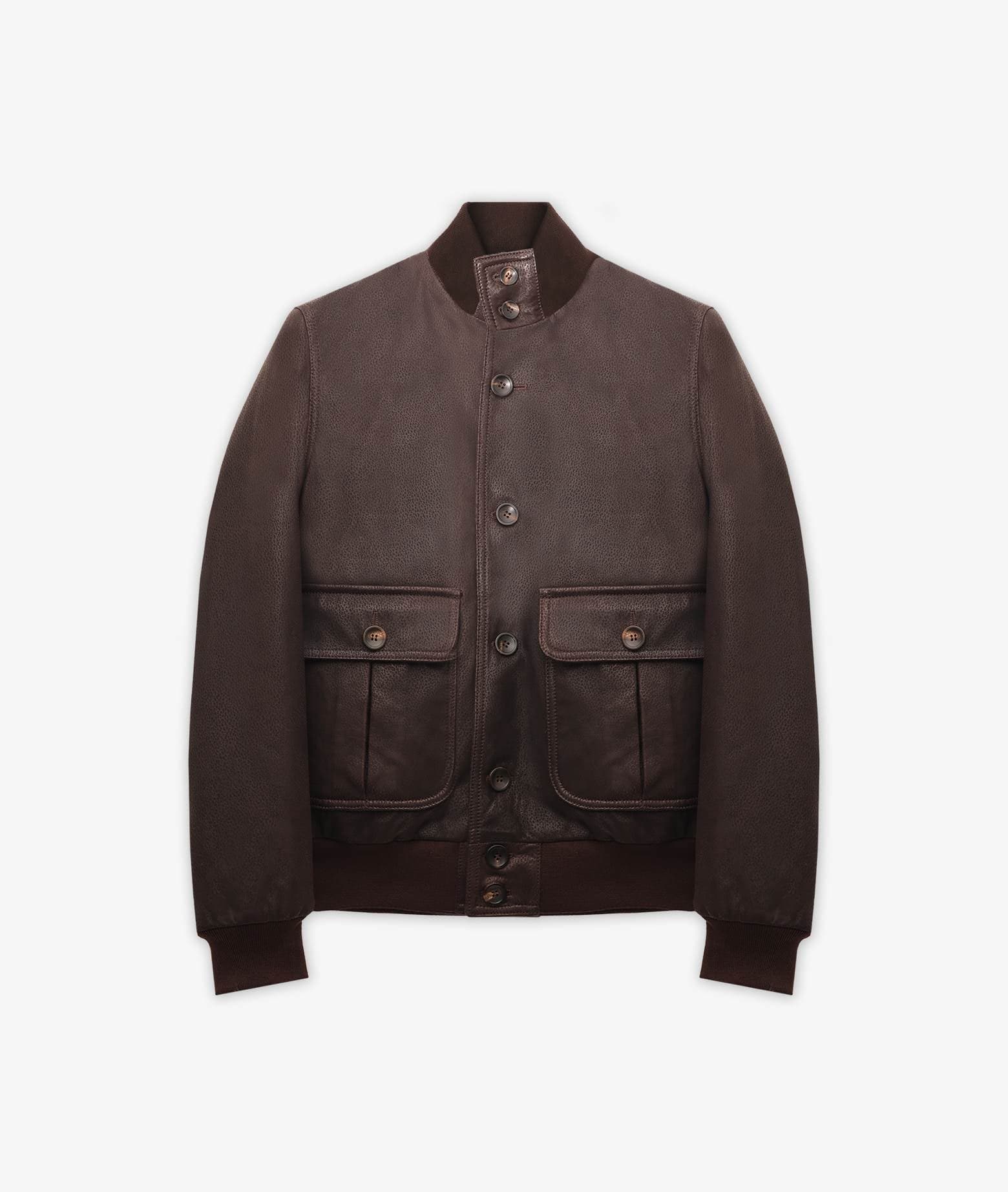 Larusmiani Newcastle Jacket Leather Jacket