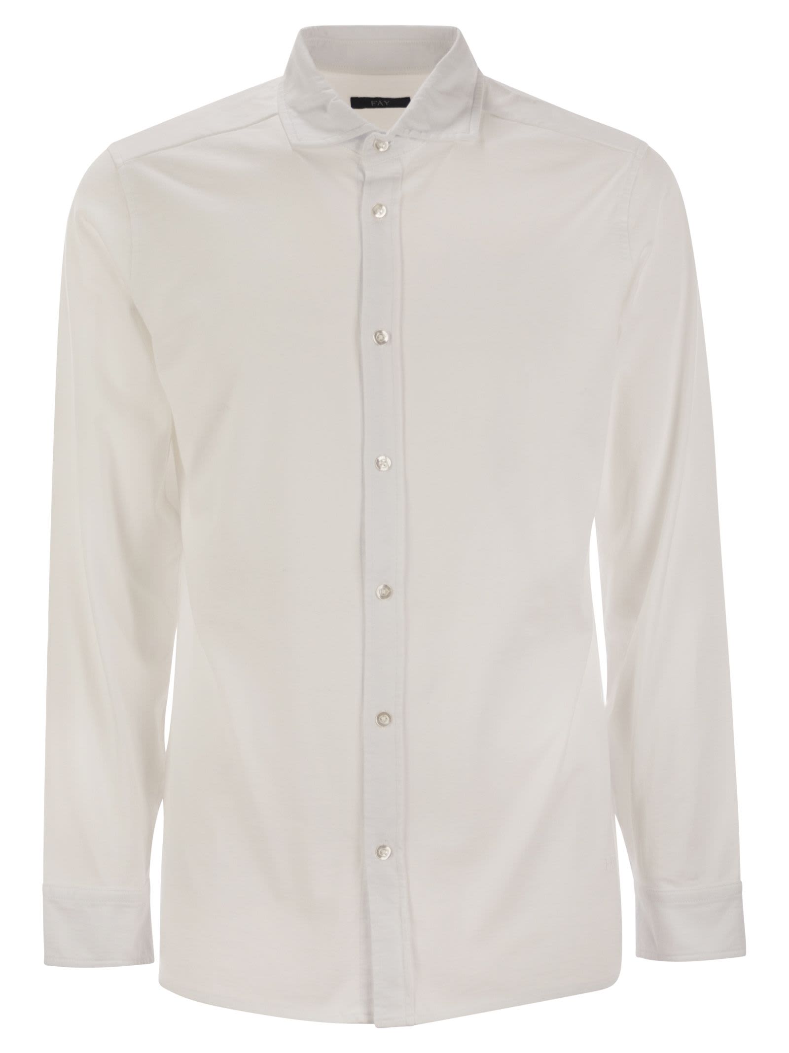 Fay Cotton Jersey Shirt