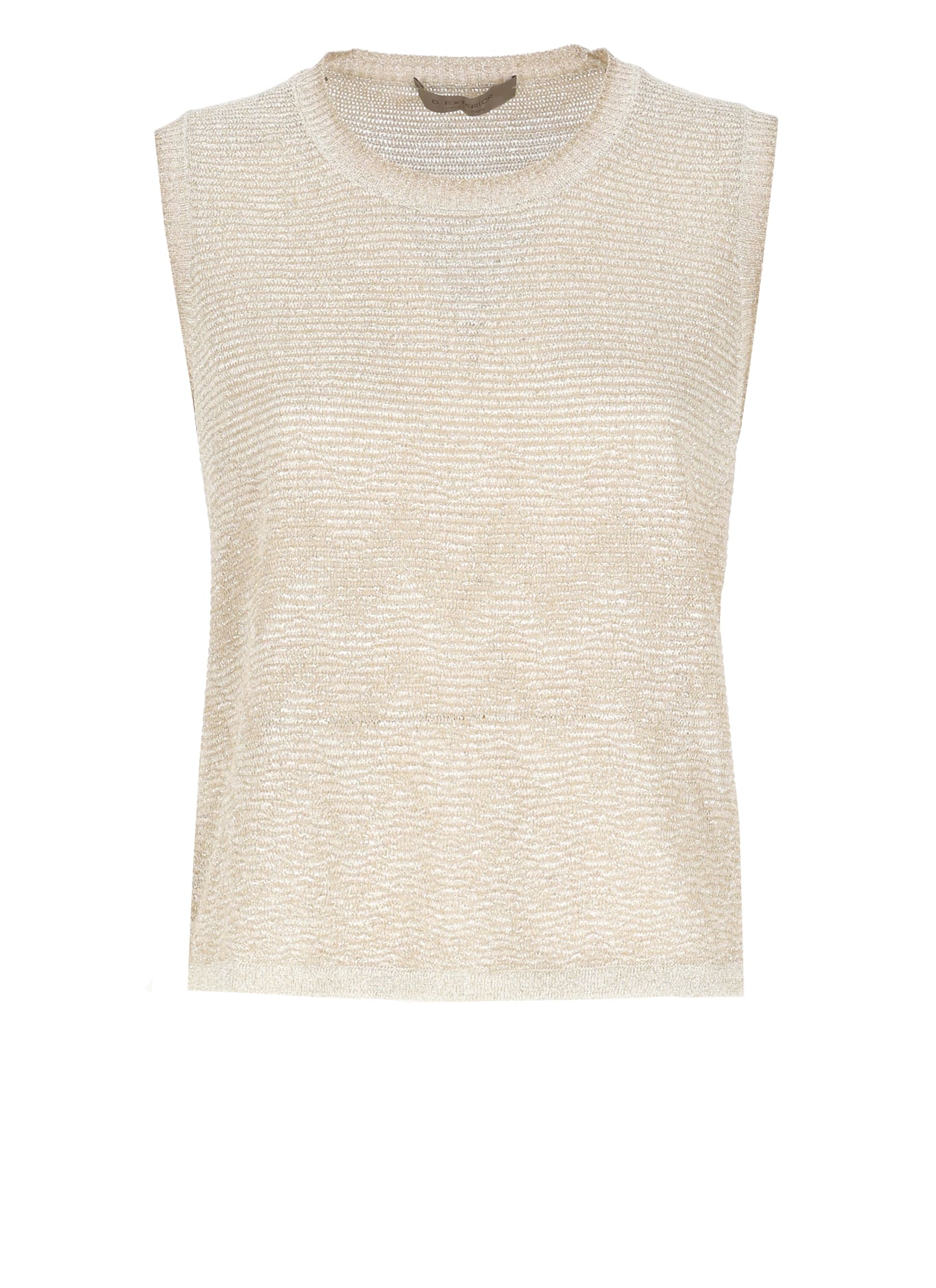 D. Exterior Lurex Top