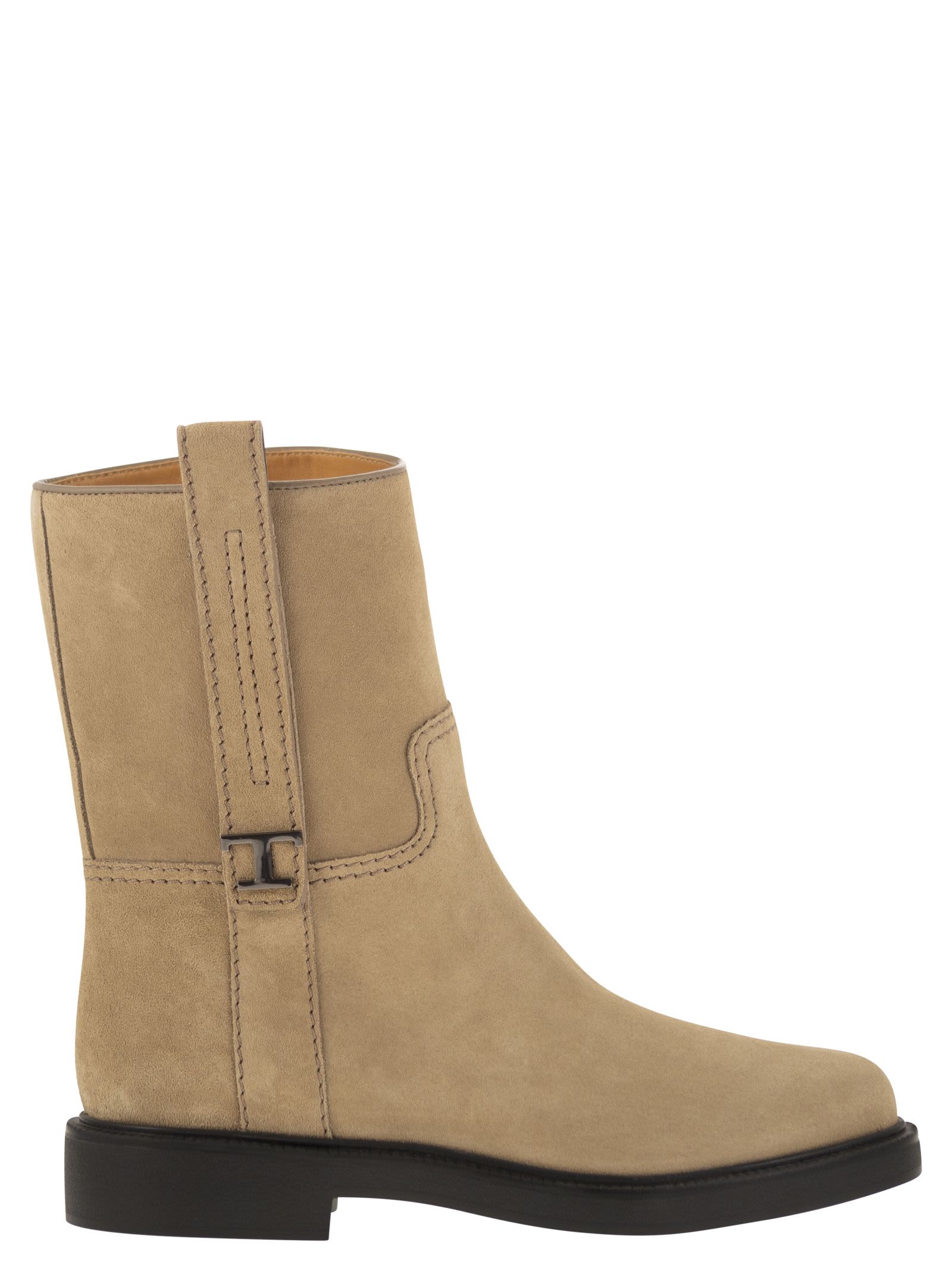 Tod's Suede Ankle Boot