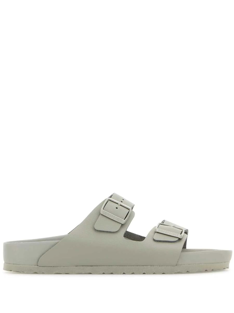 Birkenstock 亚利桑那精致款矿物灰天然皮革凉鞋