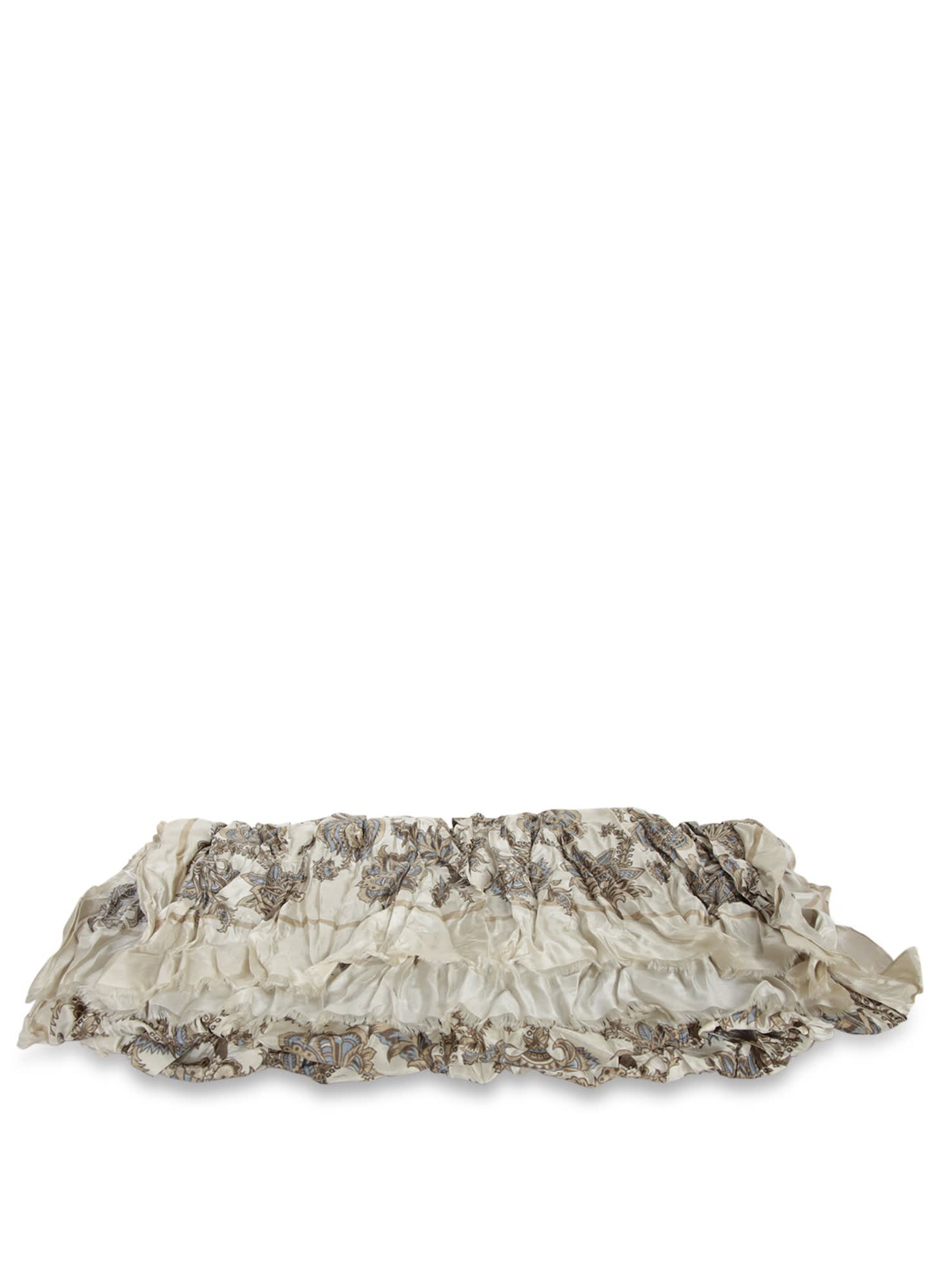 Etro Printed Beige Scarf