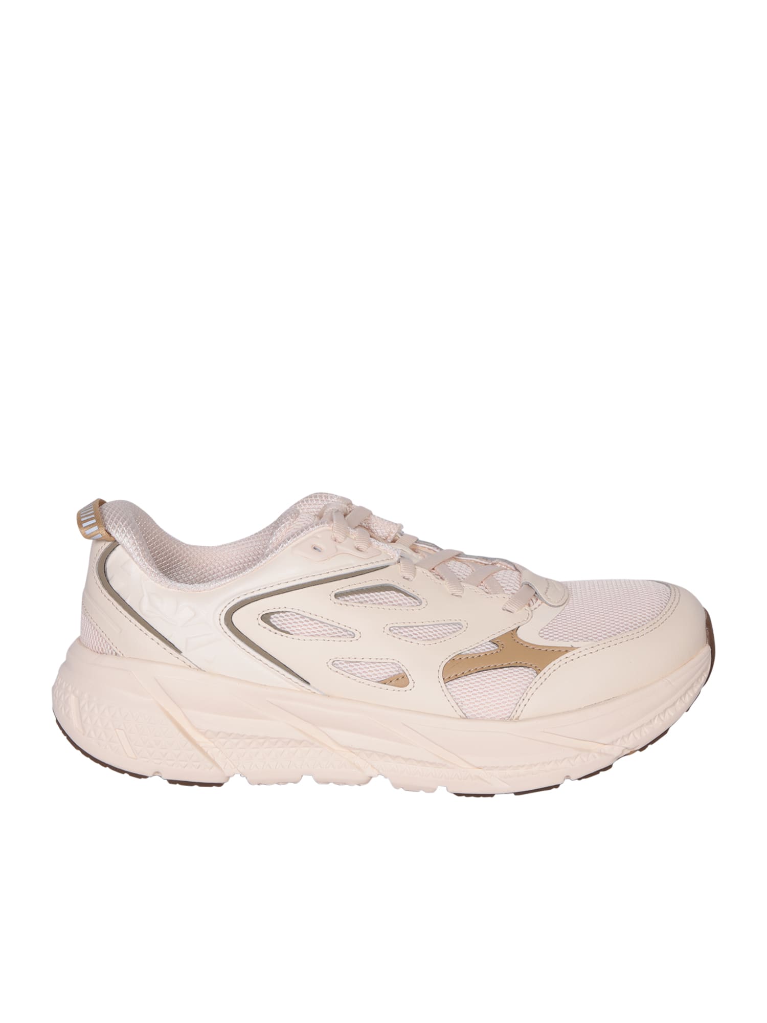 Hoka Clifton L Beige Sneakers