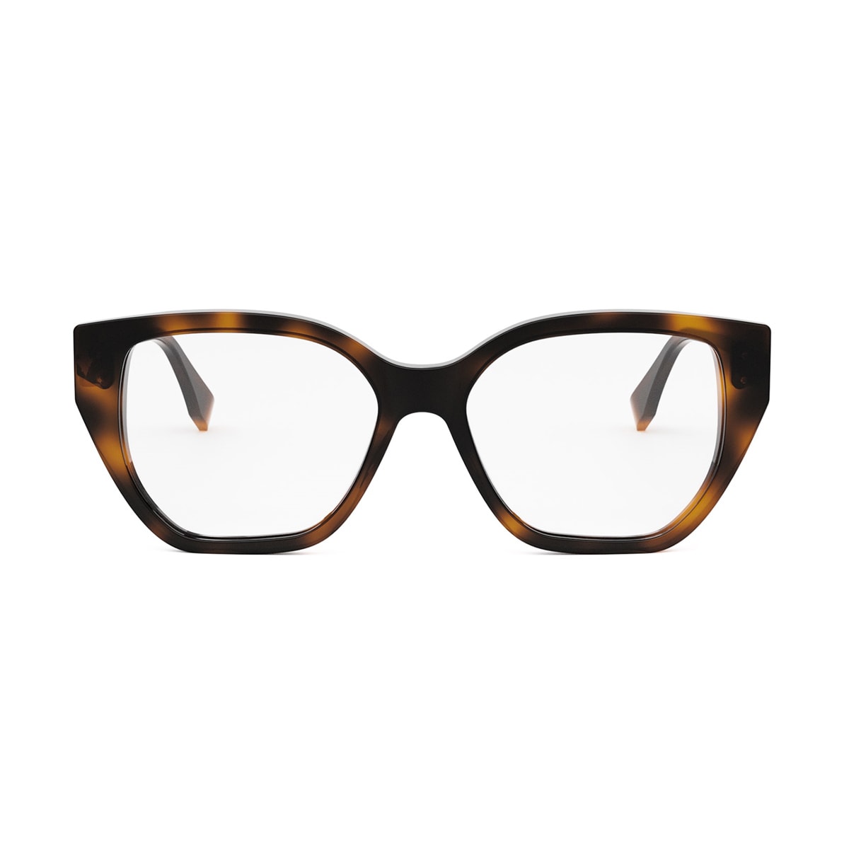 Fendi Eyewear Fe50100i Ff Diamonds 053 Havana Glasses