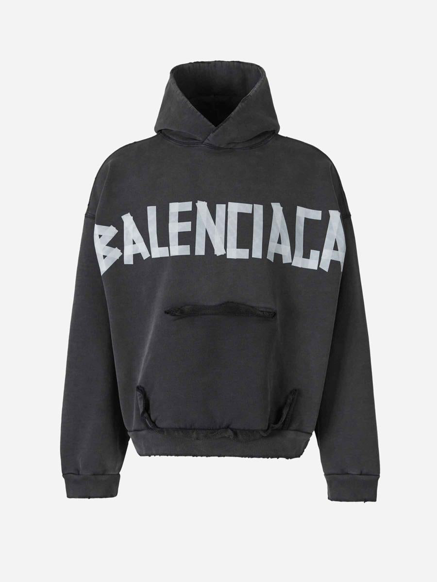 Balenciaga Cotton Hooded Sweatshirt