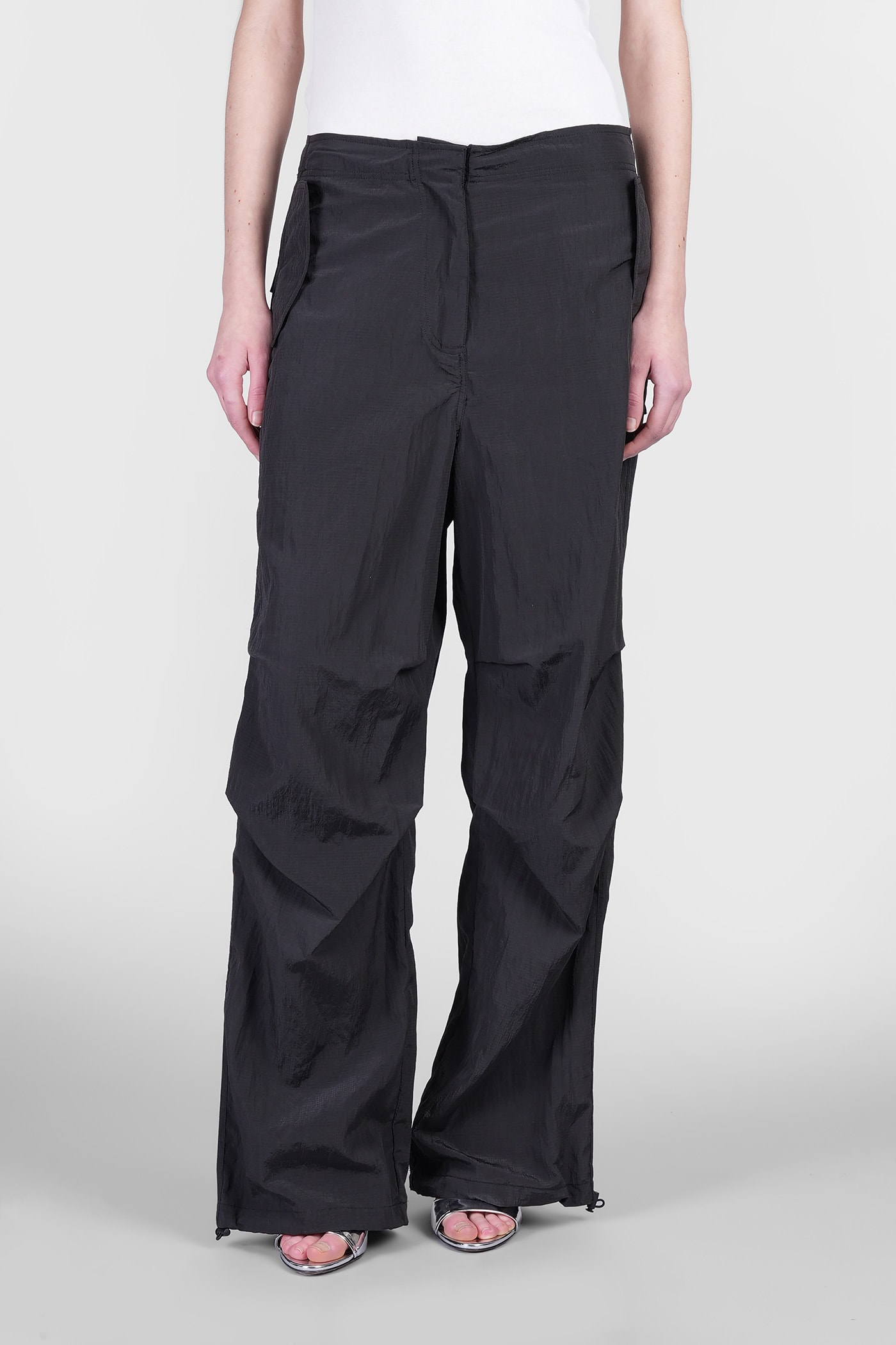 Laneus Pants In Black Polyamide