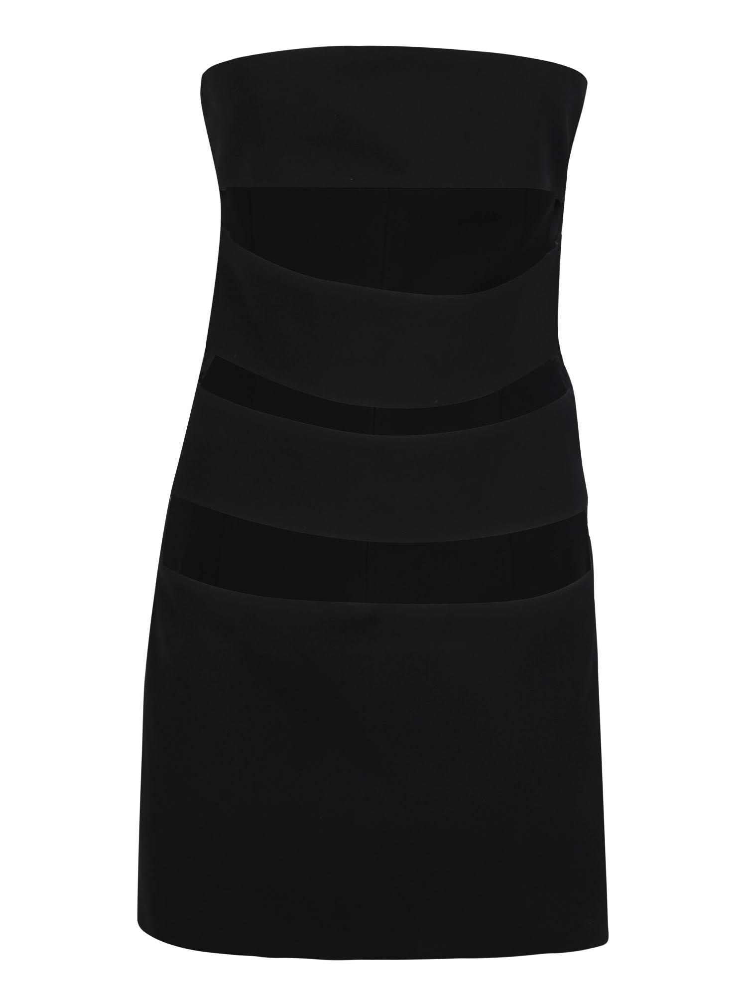 Monot Short Black Dress