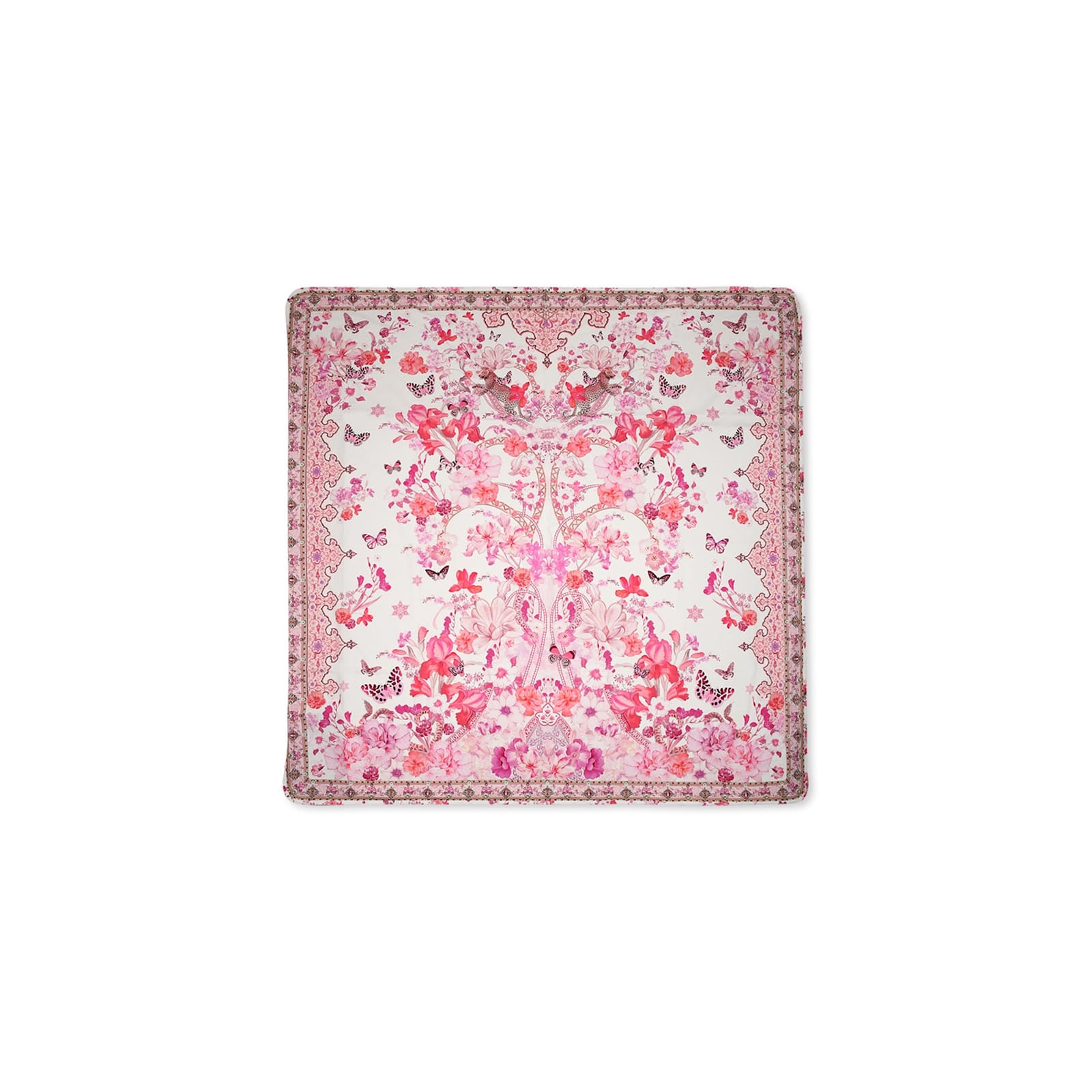 Camilla Pink Blanket For Baby Girl With Floral Print