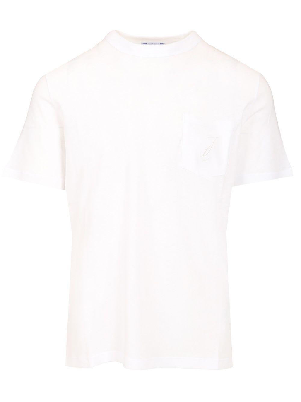 Jacob Cohen Linen And Cotton T-shirt
