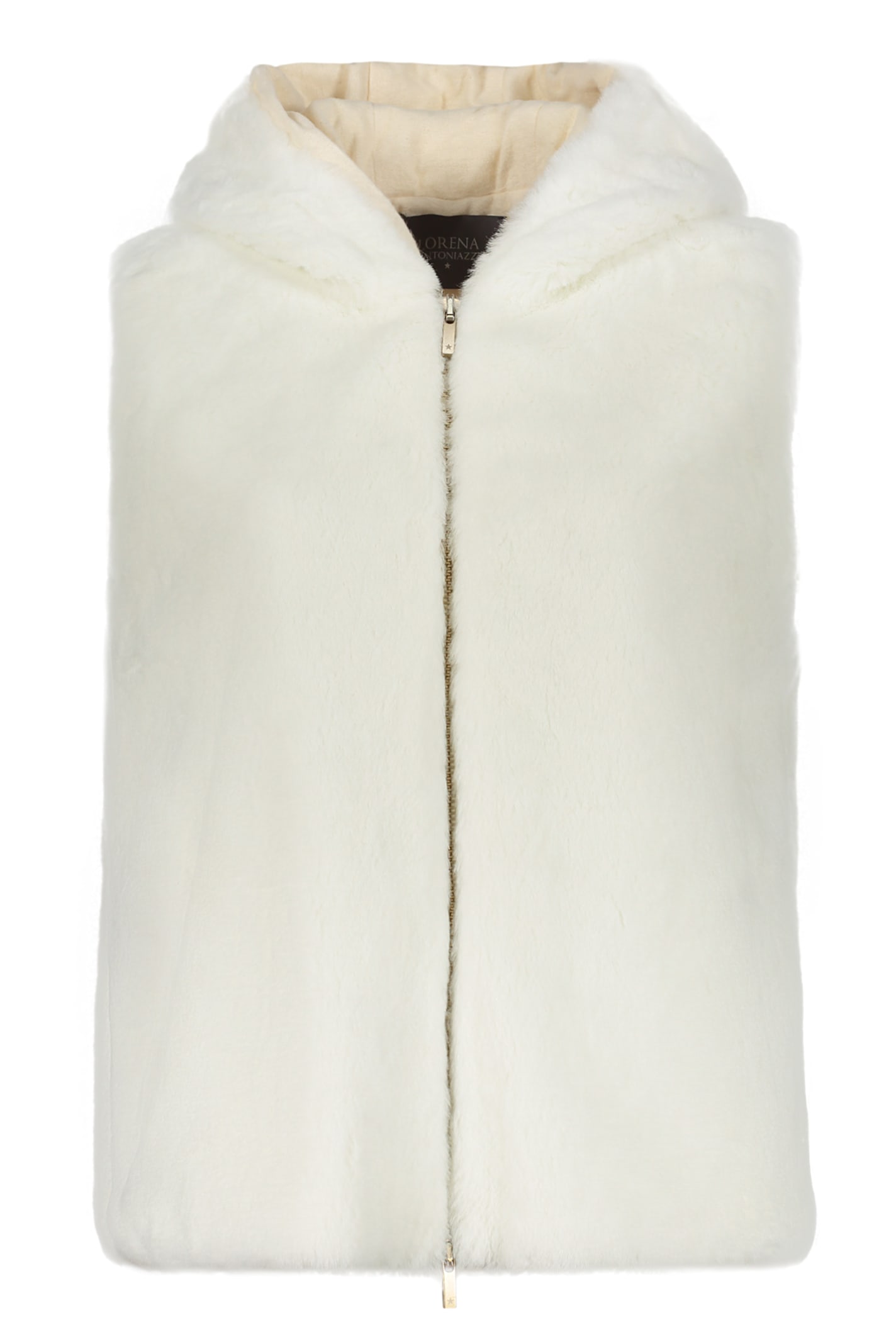 Lorena Antoniazzi Faux Fur Waistcoat
