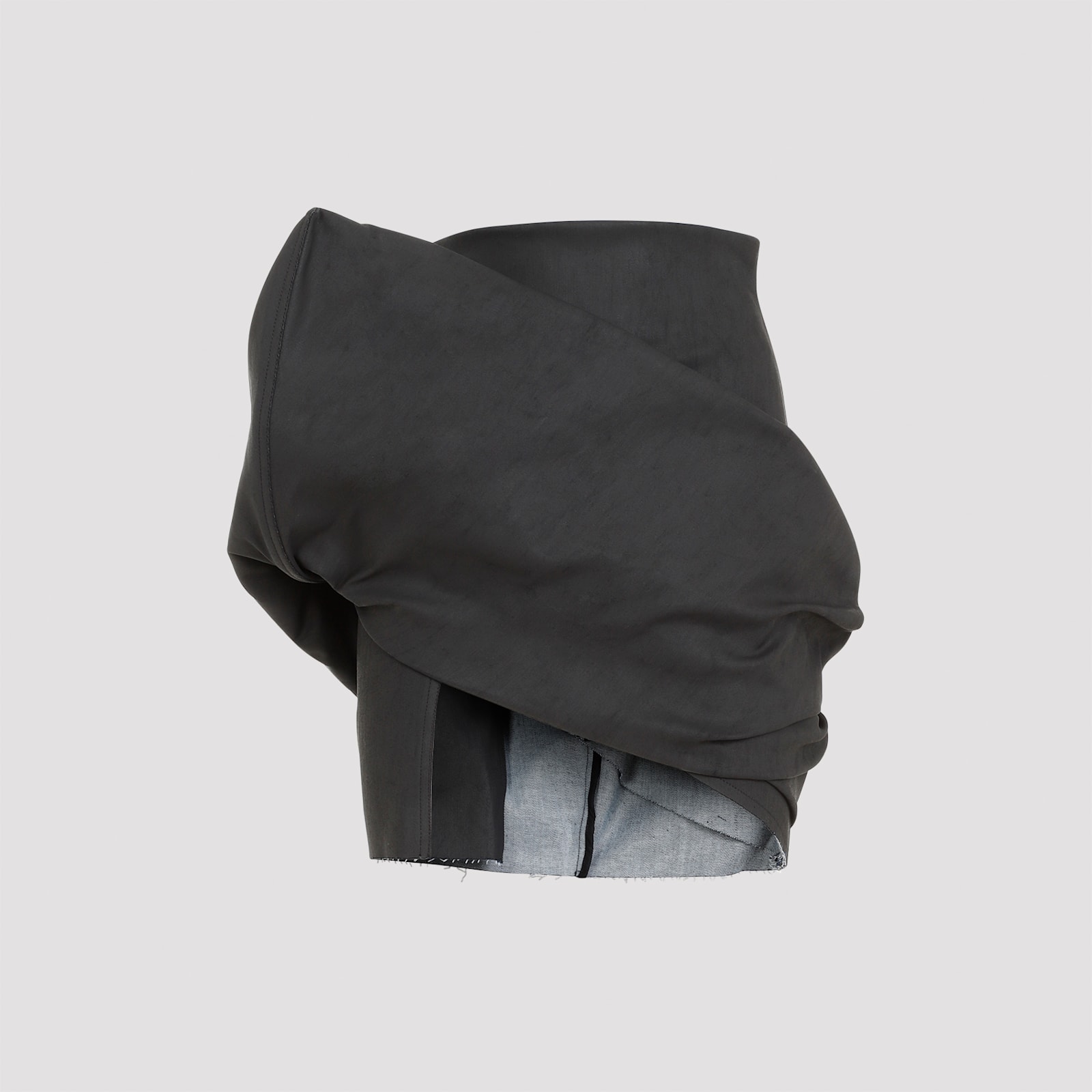 Rick Owens Draped Mini Skirt