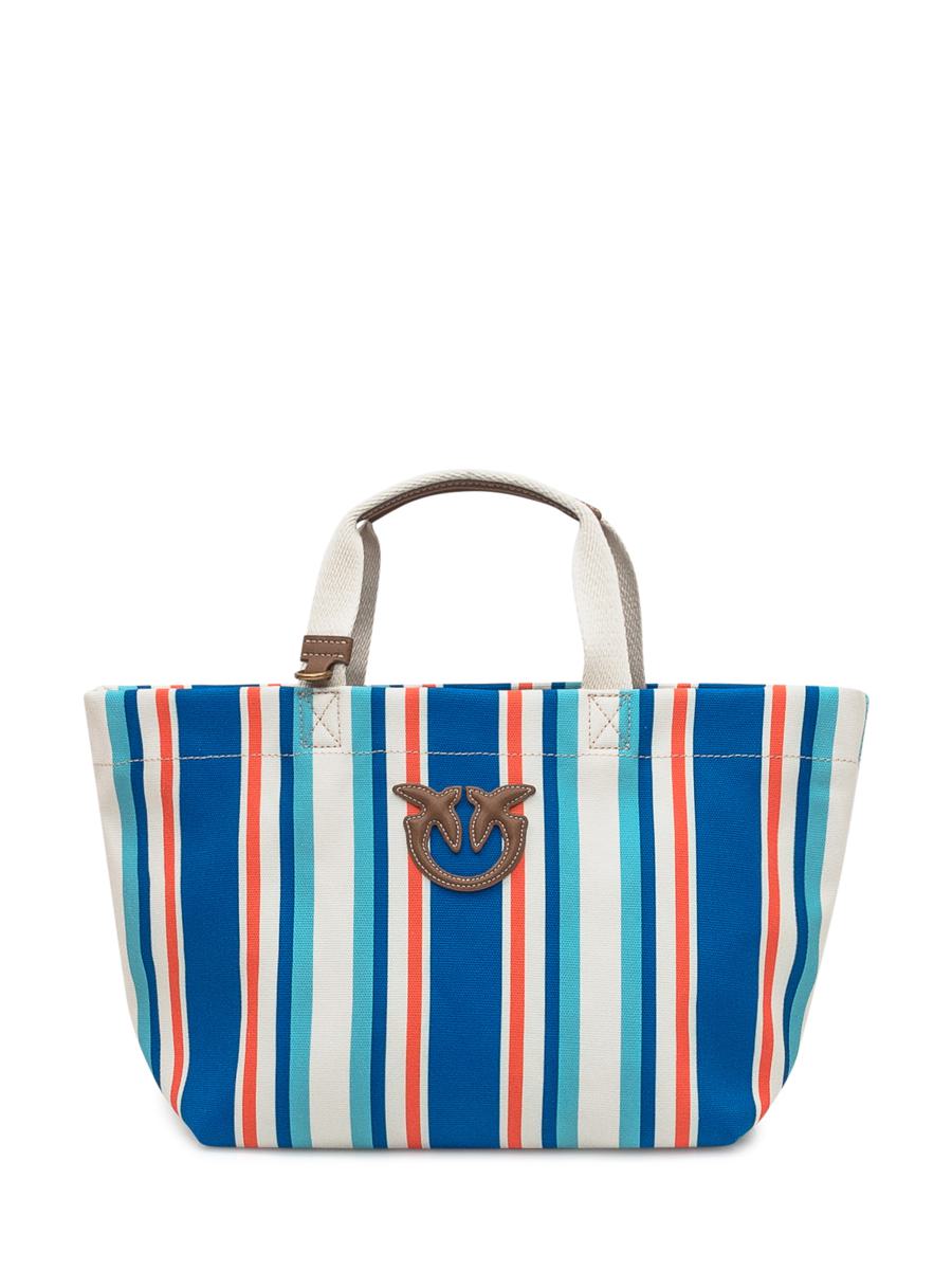 Pinko Canvas Medium Shoulder Bag