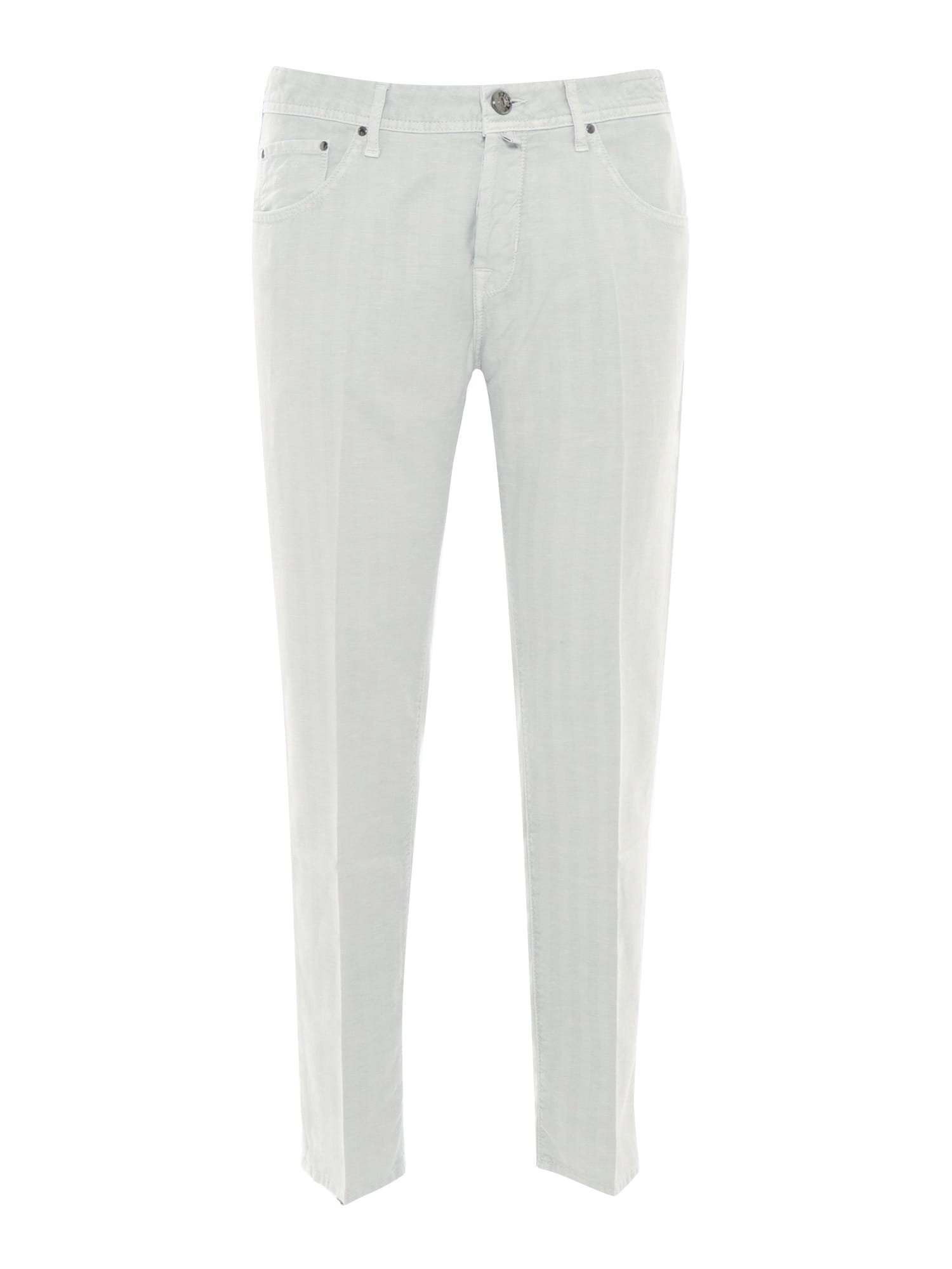 Jacob Cohen Cropped Slim Fit 5 Pocket Pants