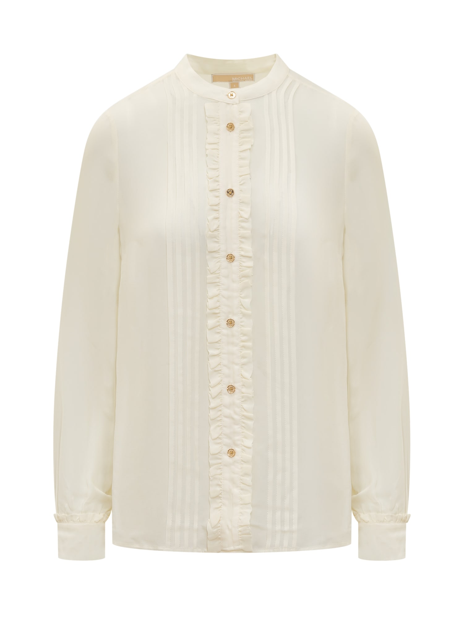 Michael Kors Long Sleeve Button Down Blouse