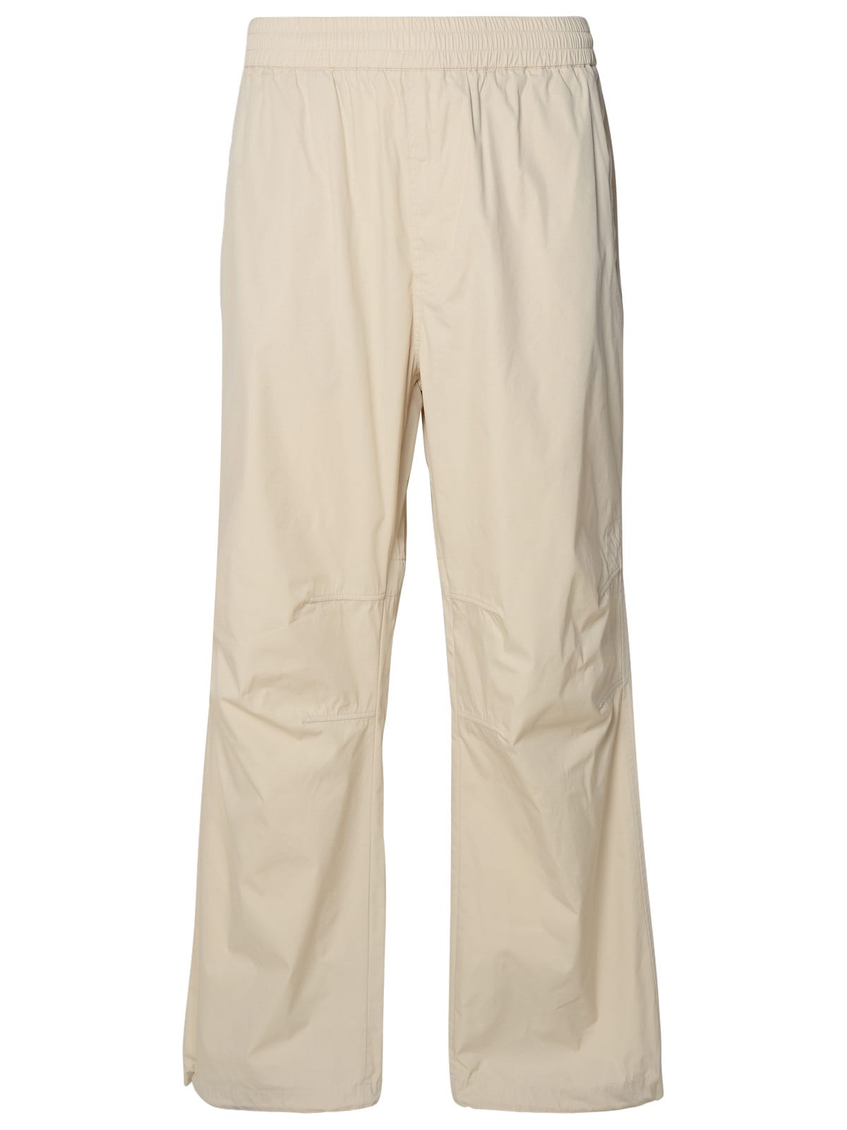 Burberry Beige Cotton Blend Trousers