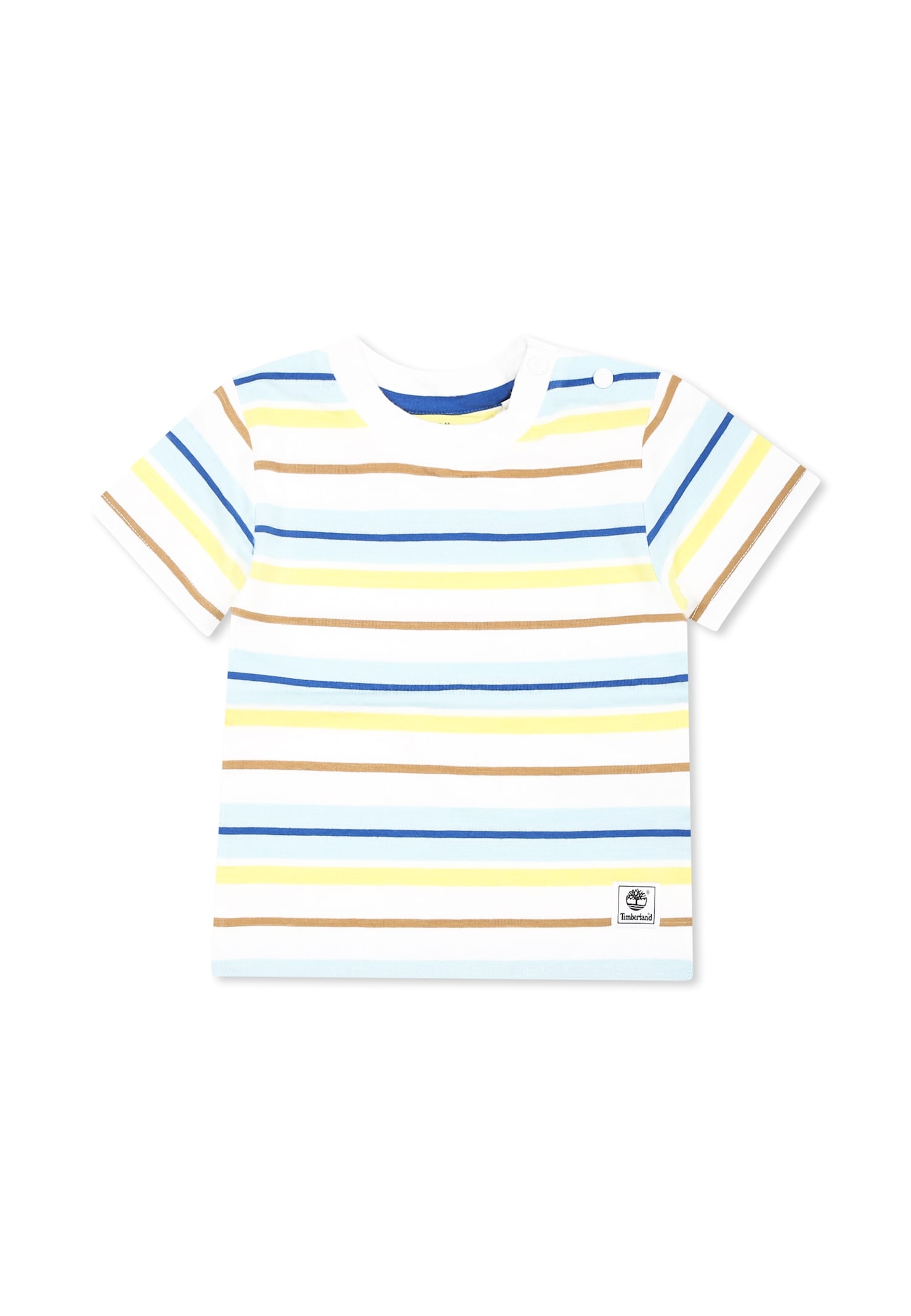 Timberland Multicolor T-shirt For Baby Boy With Logo