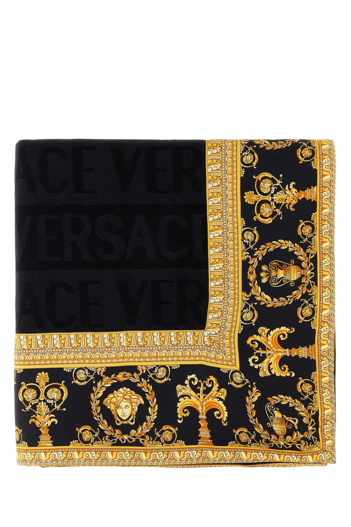 Versace Embroidered Wool And Silk I â ¡ Baroque Blanket