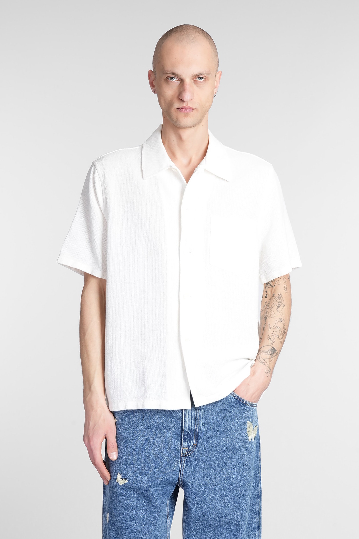 Our Legacy Shirt In White Cotton