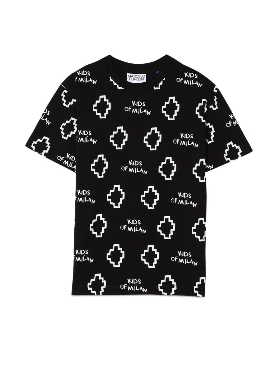 Marcelo Burlon Multicolor Wings T-shirt S/s