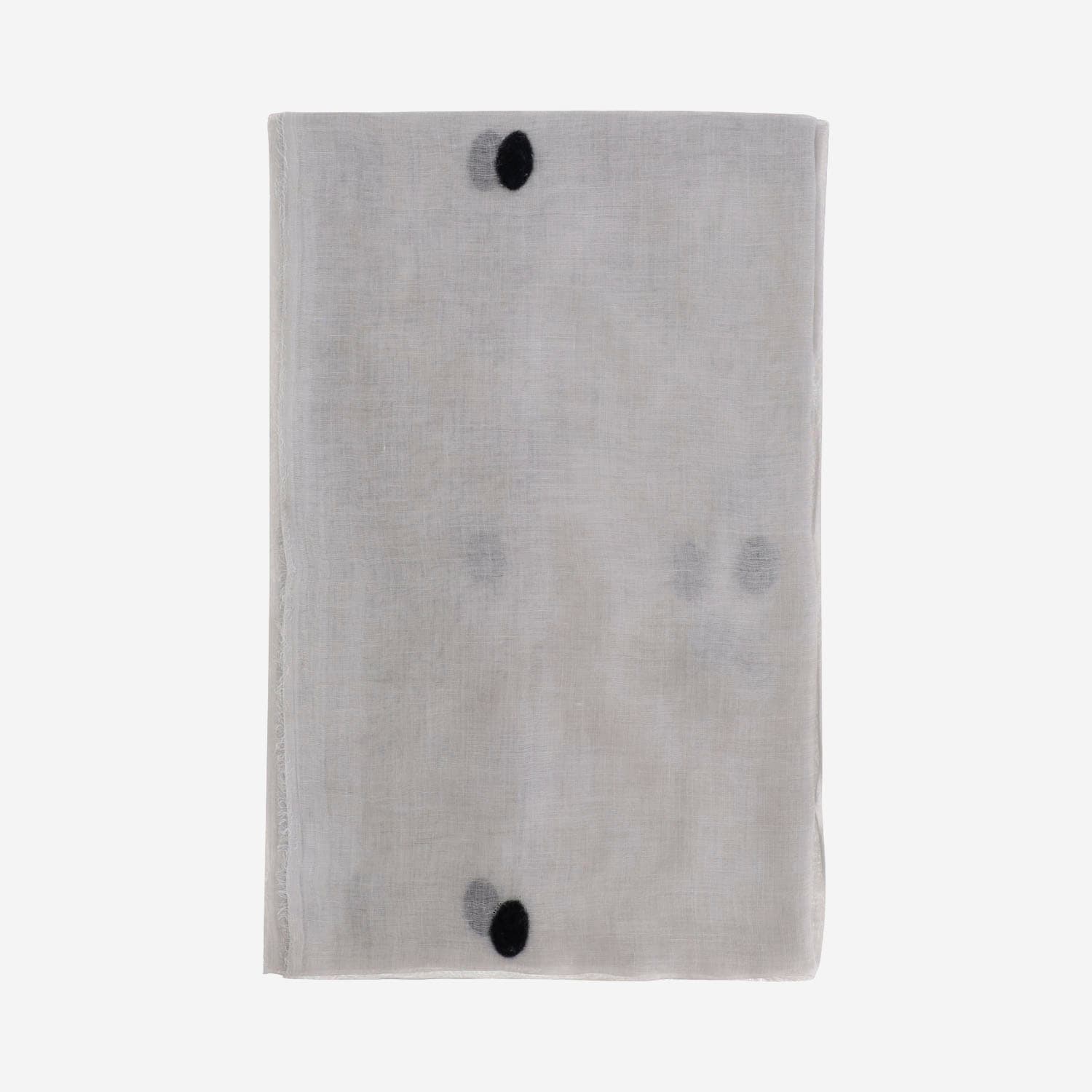 Faliero Sarti New Bonghino Silk Blend Scarf With Polka Dot Pattern