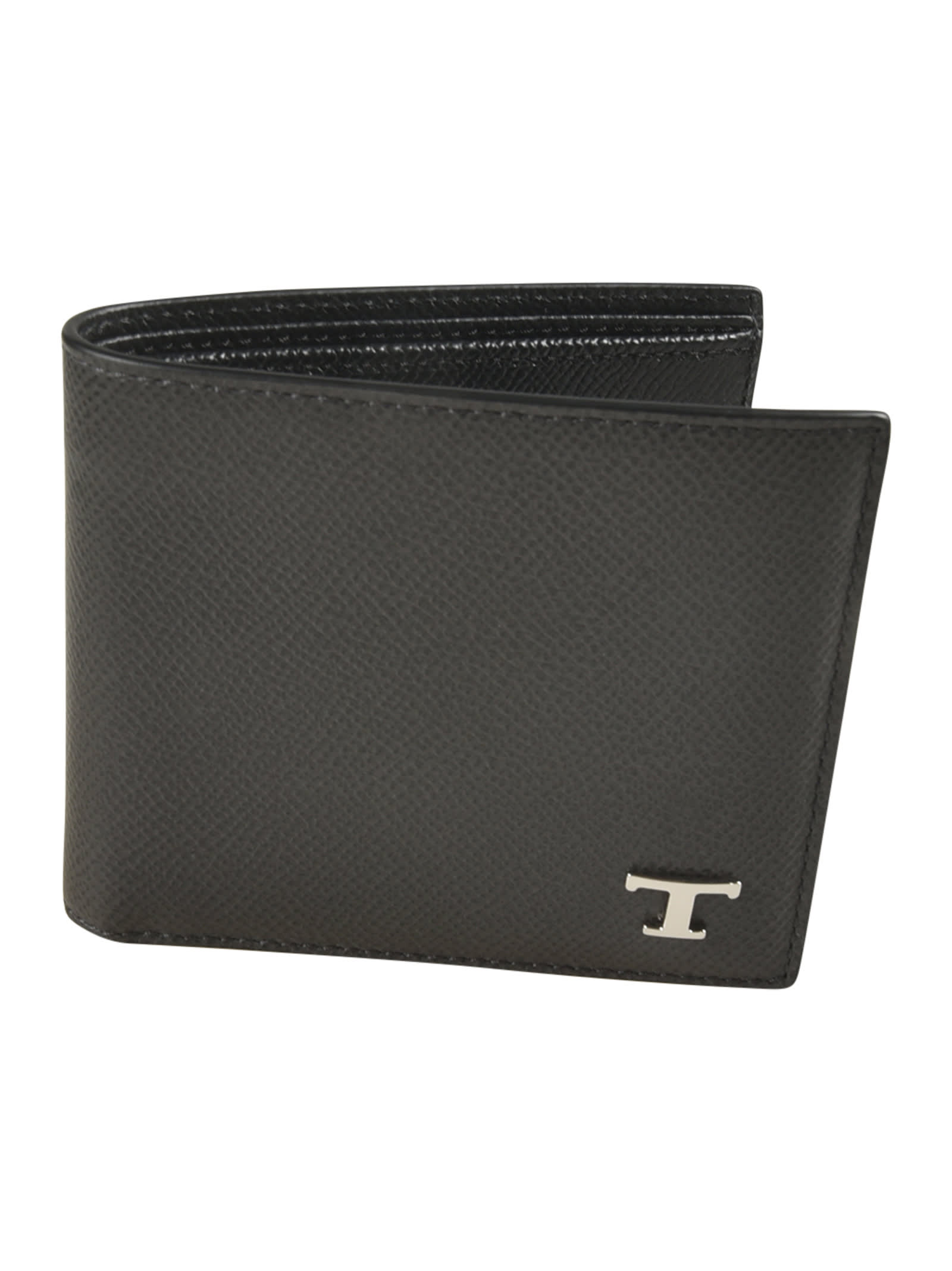 Tod's T Plaque Billfold Wallet