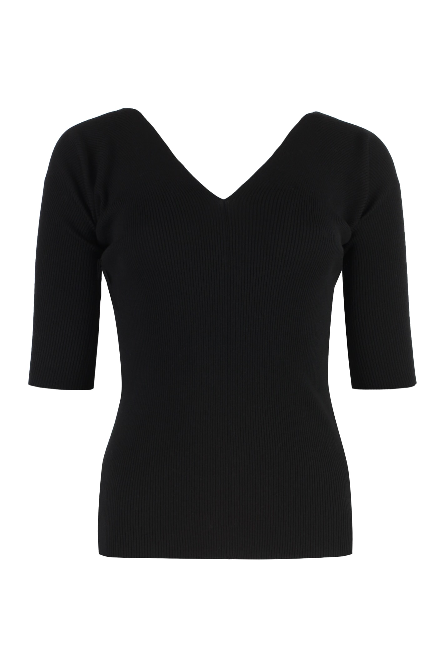 Weekend Max Mara Oceano Viscose V-neck Pullover