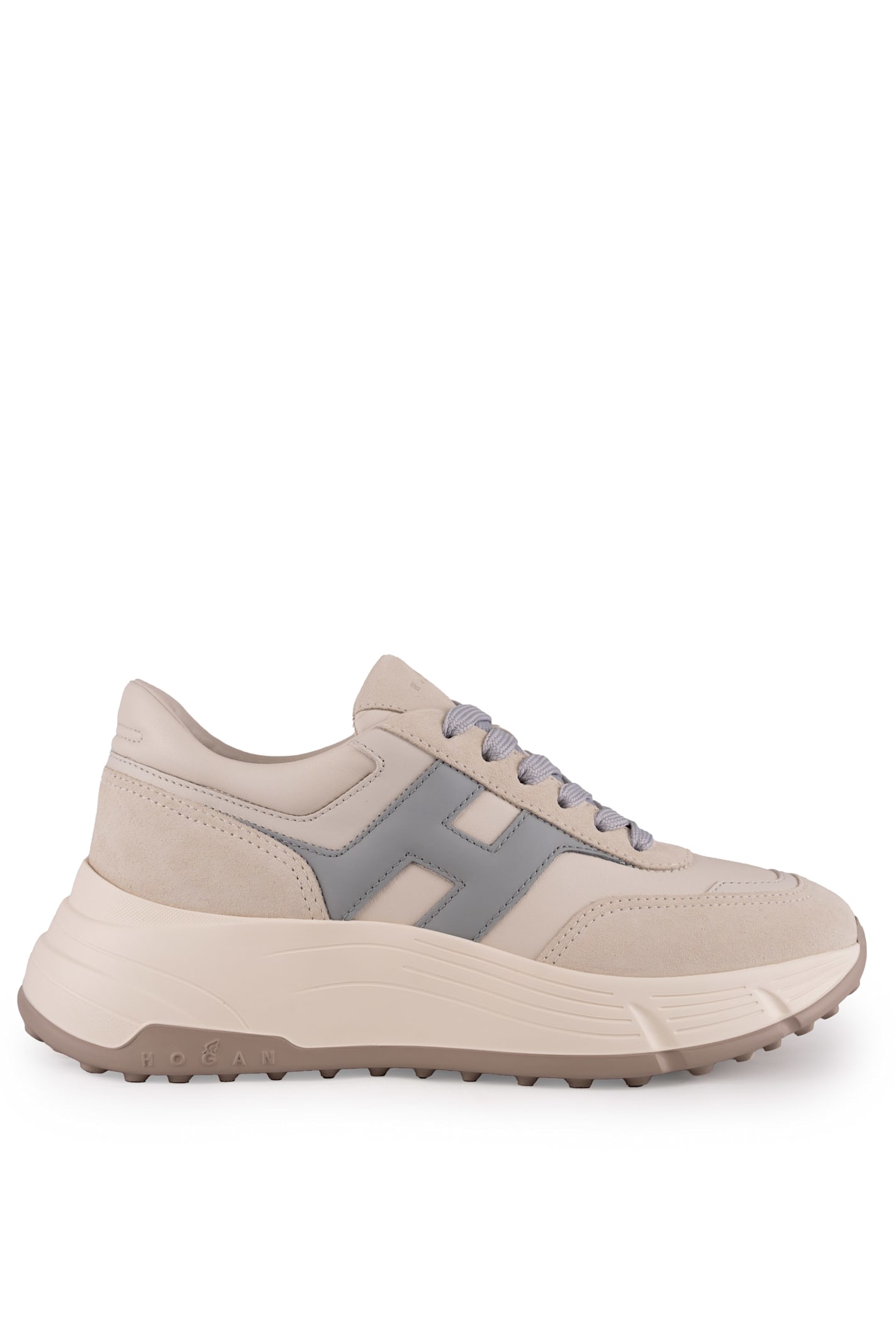 Hogan Logo Embossed Chunky Sneakers