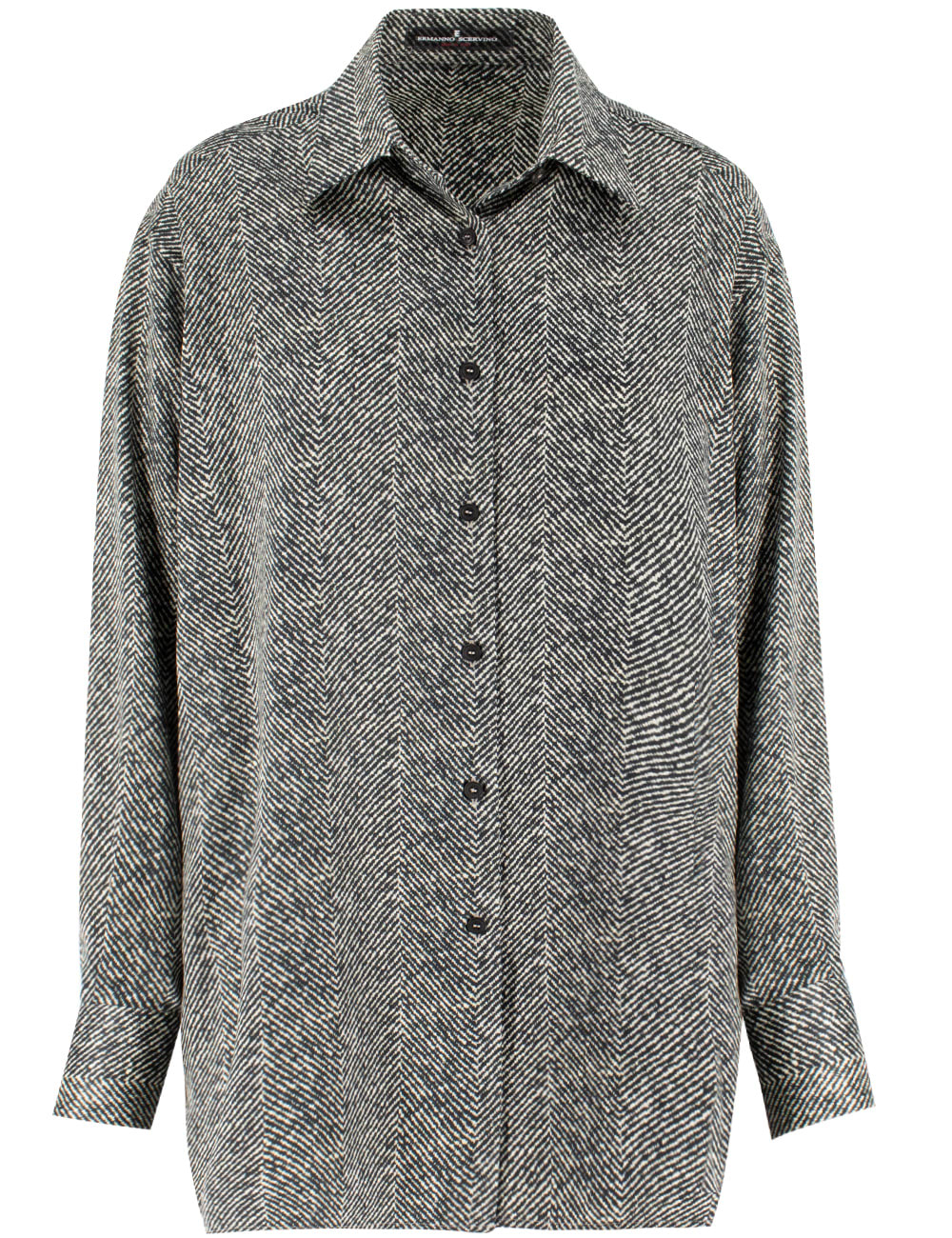 Ermanno Scervino Printed Silk Shirt
