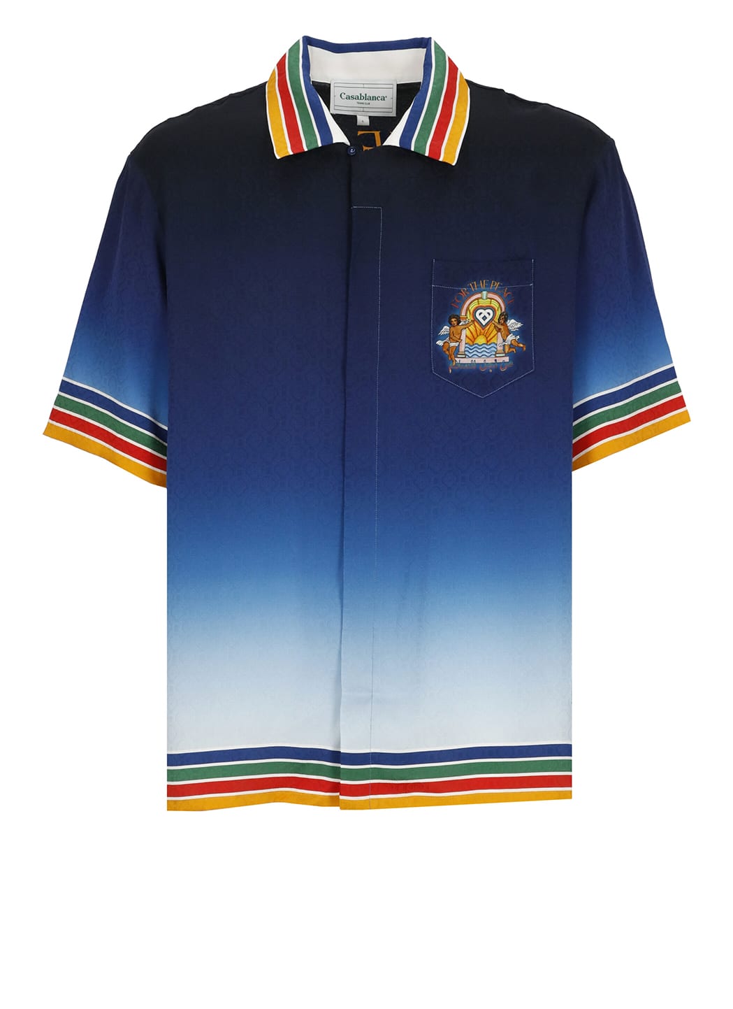 Casablanca Studio De Musique Silk Shirt