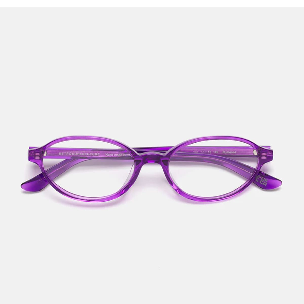 Retrosuperfuture Numero 04 Light Purple Viola Glasses