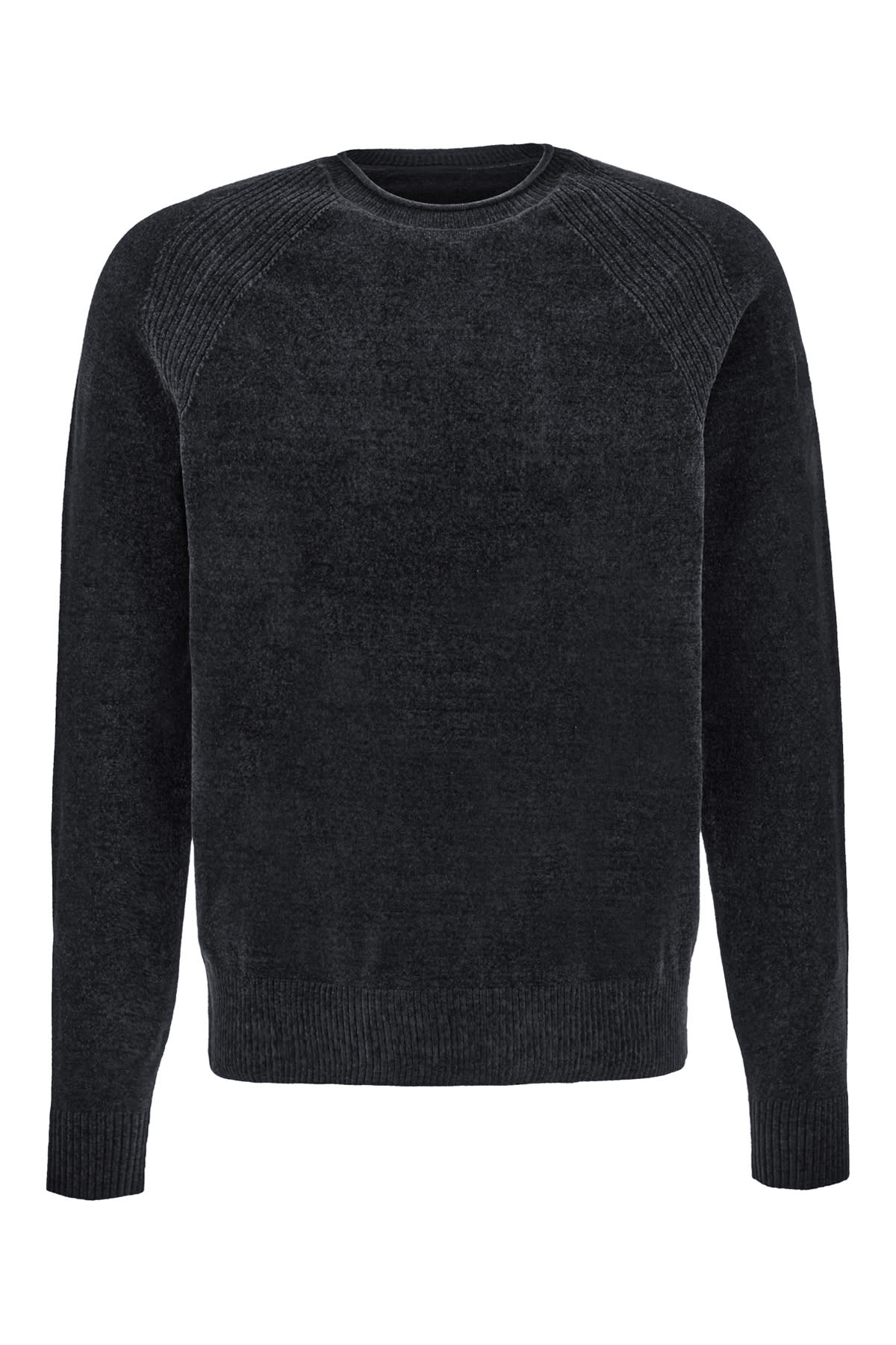 RRD - Roberto Ricci Design Charcoal Stretch Polyester Sweater Sweater