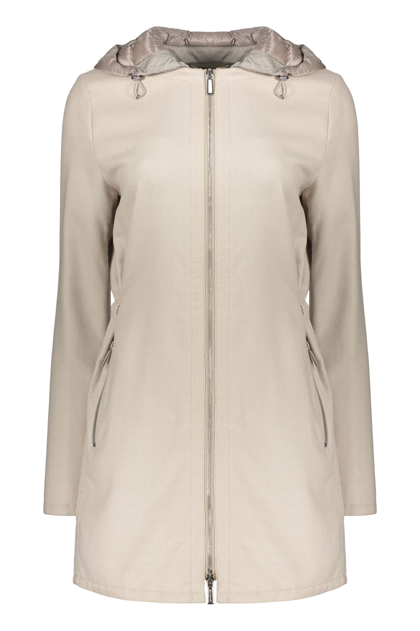 Moorer Zip-up Jacket With Hood