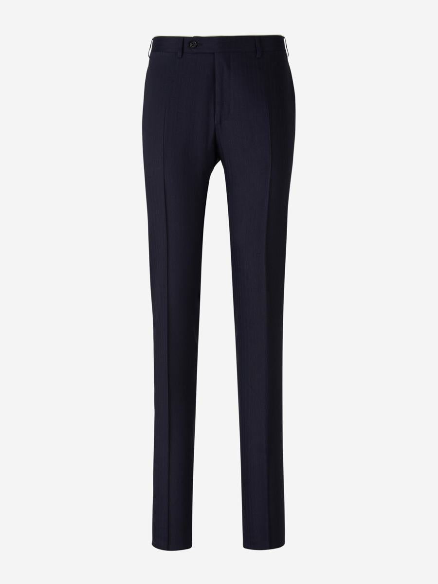 Canali Flowing Linen Trousers