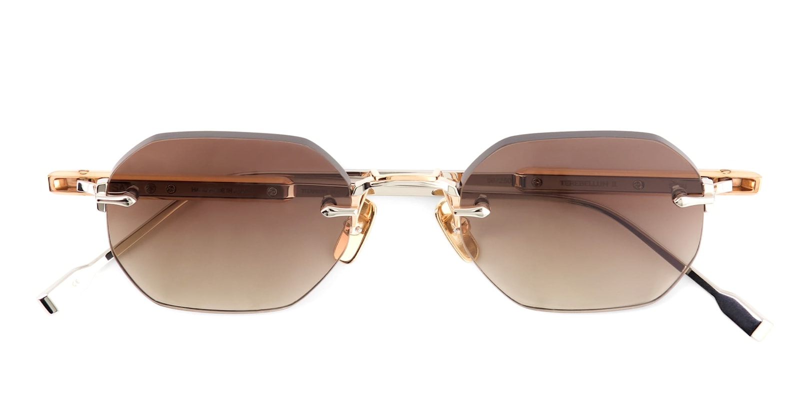 Sato Terebellum Ii - Rose Gold / Platinum Sunglasses