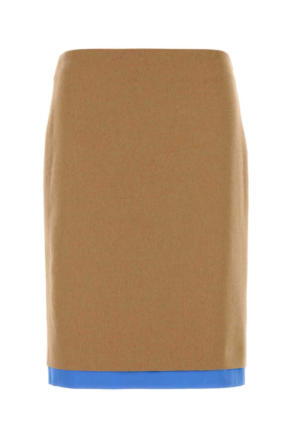 Miu Miu Beige Camel Skirt