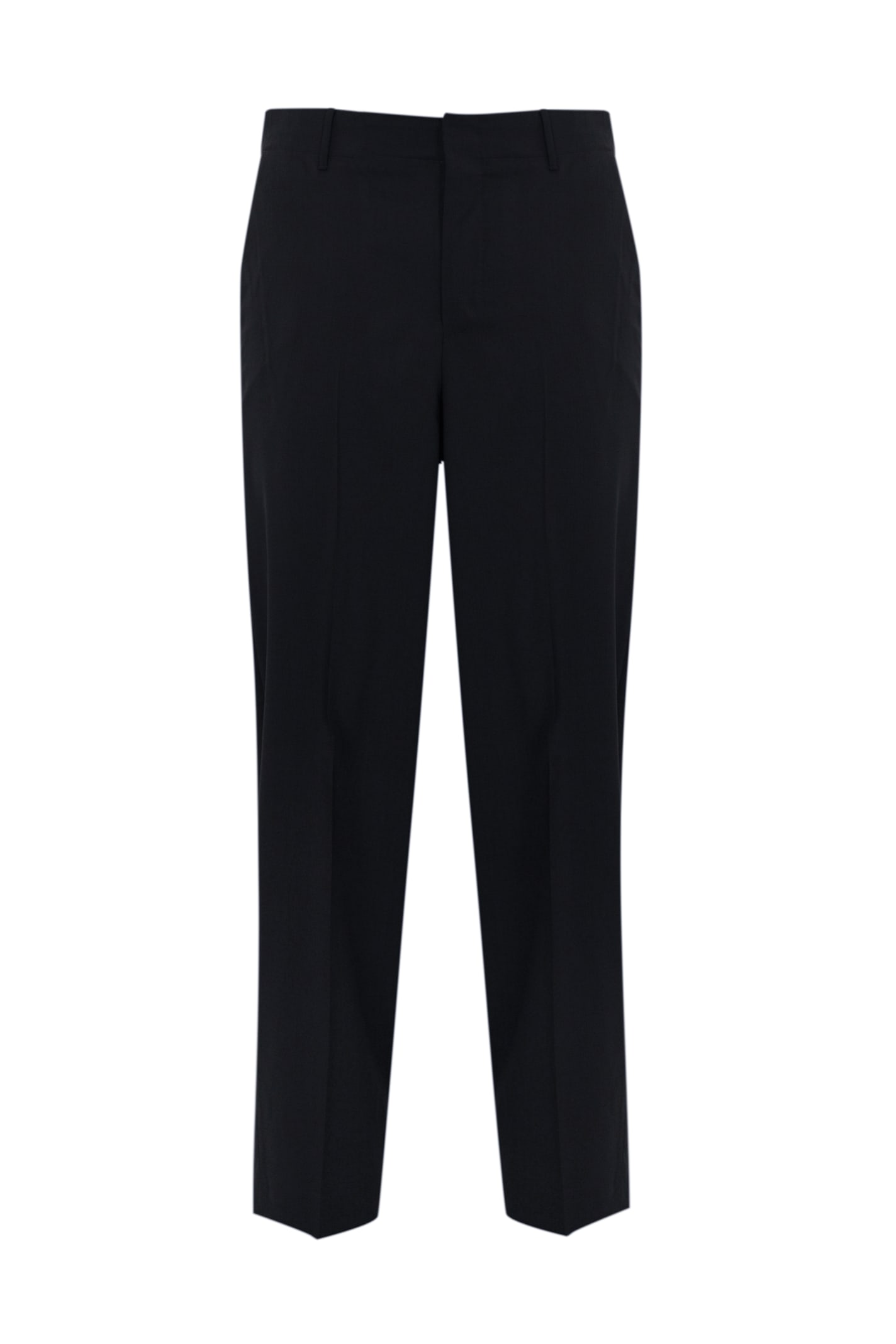PT Torino Wide Fit Wool Trousers