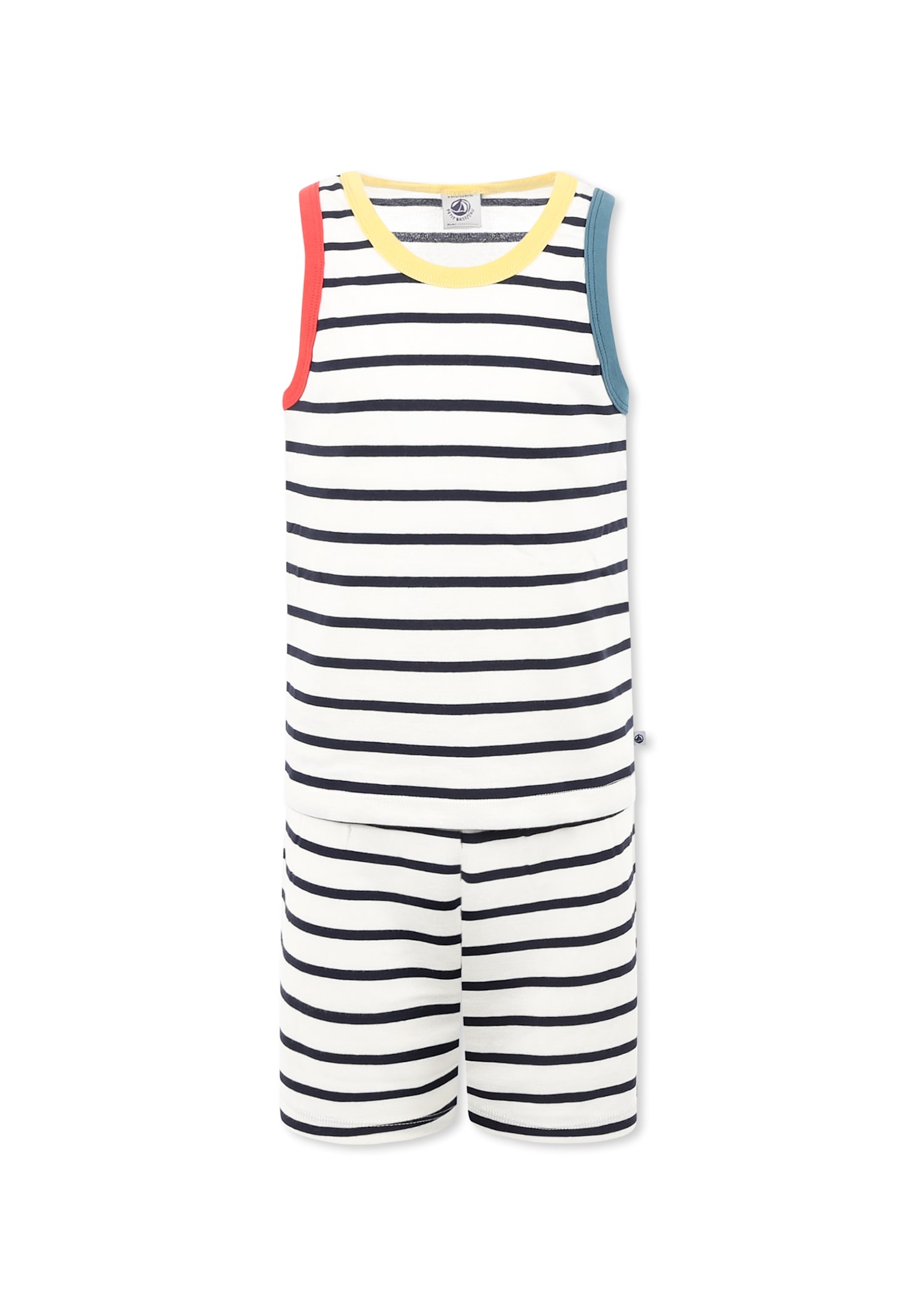 Petit Bateau White Pyjamas For Boy