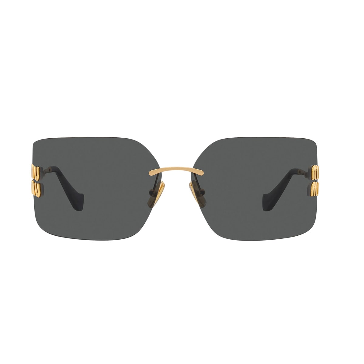 Miu Miu 0mu 54ys Runway 5ak5s0 Oro Sunglasses