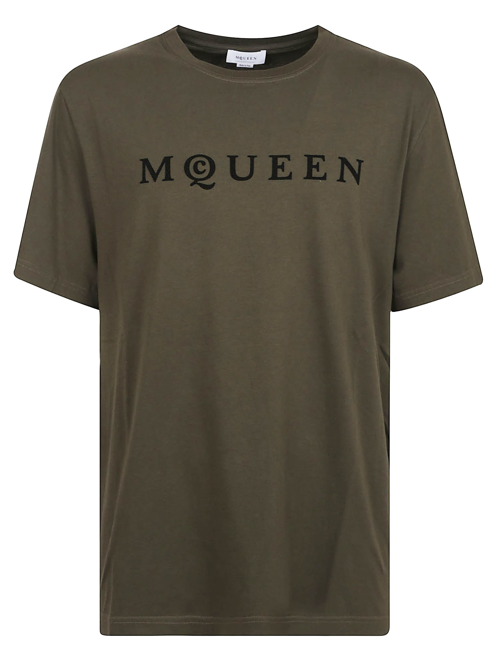 Alexander McQueen Flock Logo Prant