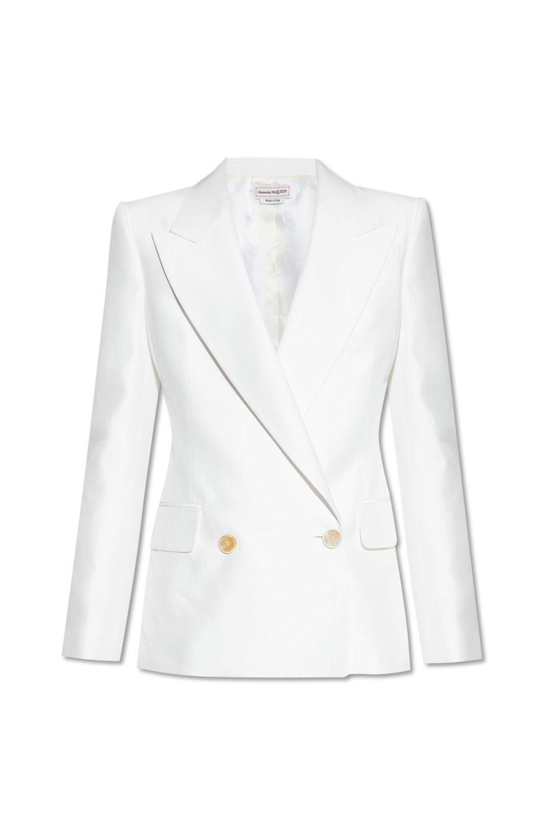 Alexander McQueen Double-breasted Tailored Blazer