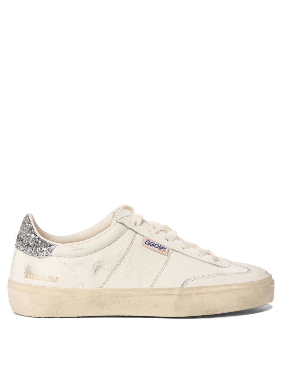 Golden Goose Soul-Star Leather Sneakers