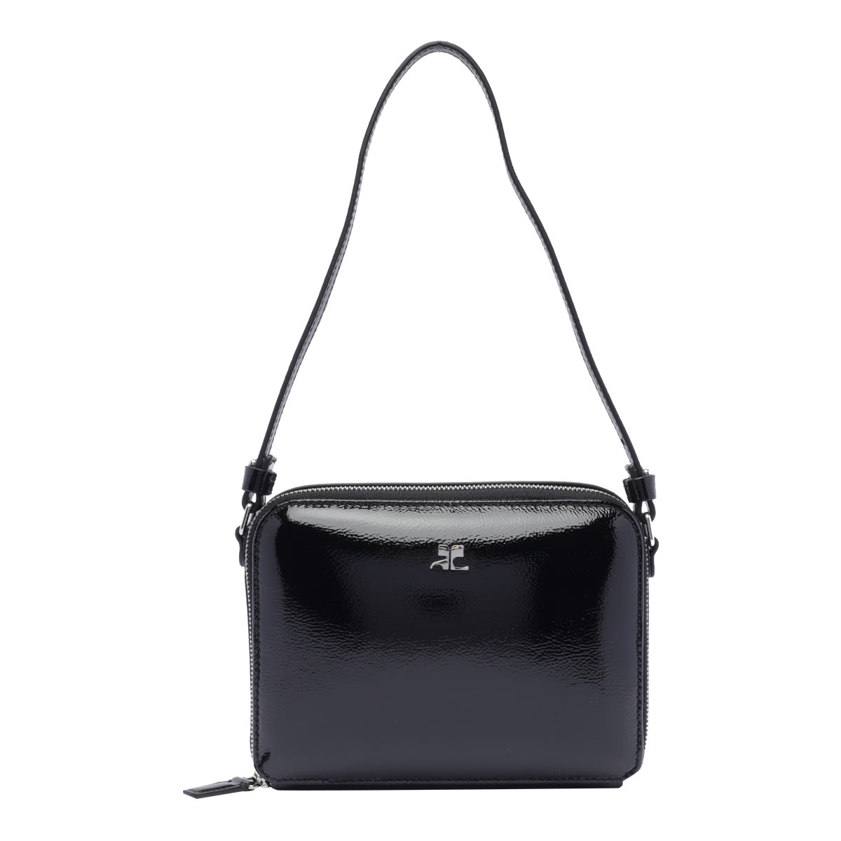 Courrèges Mirror Chained Cloud Bag