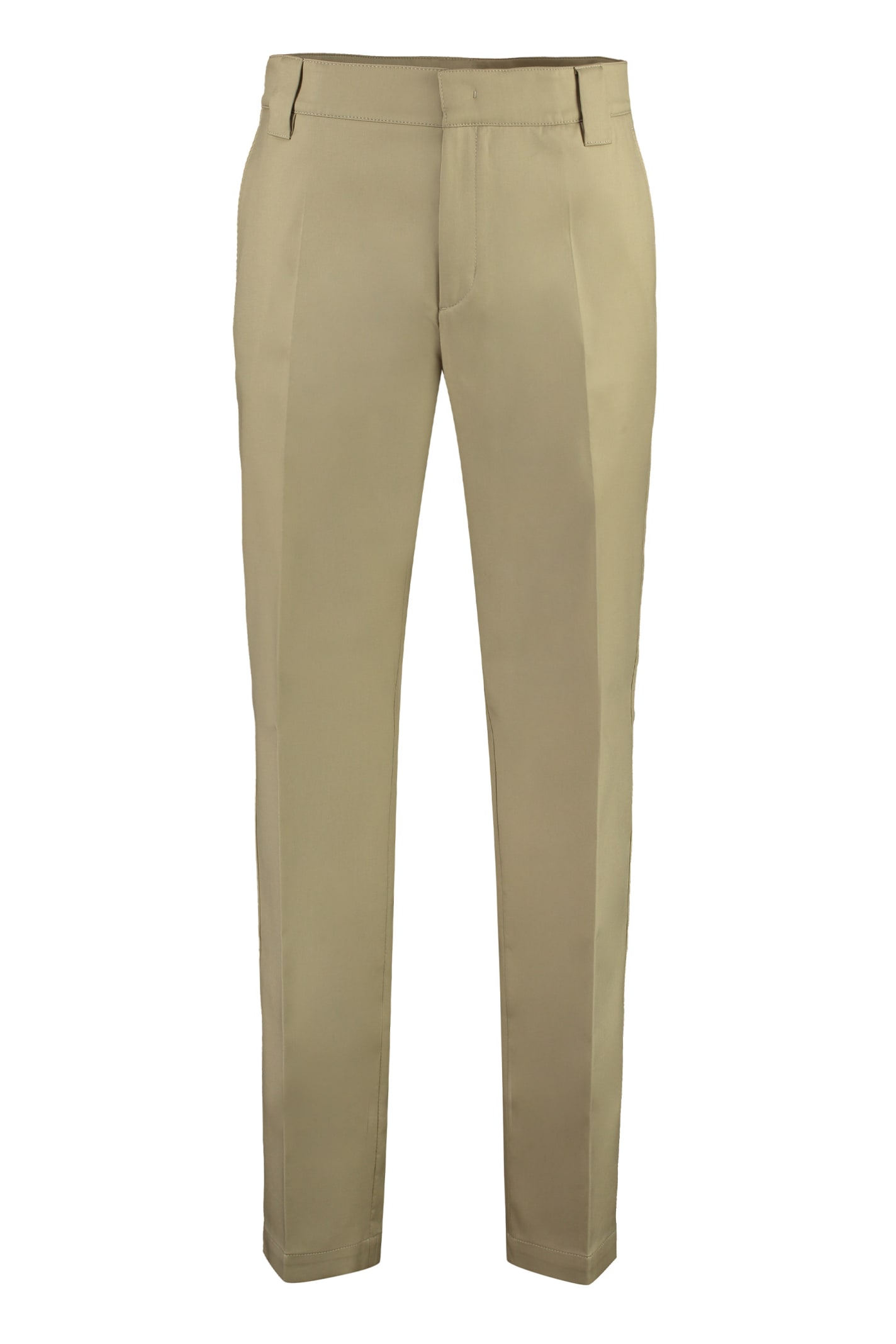 Valentino Cotton Gabardine Trousers