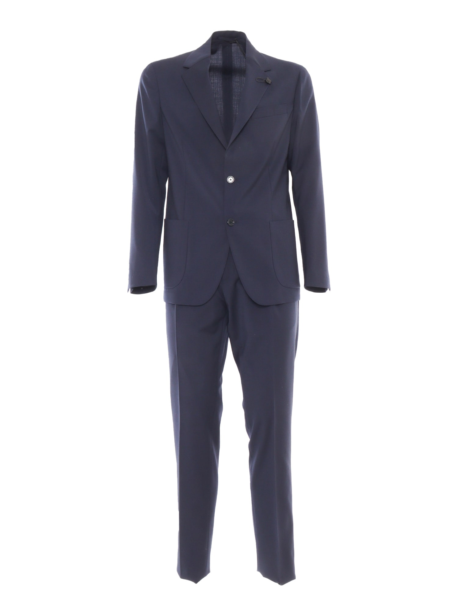 Lardini Man Suit Easy Wear Drop 7 Reg