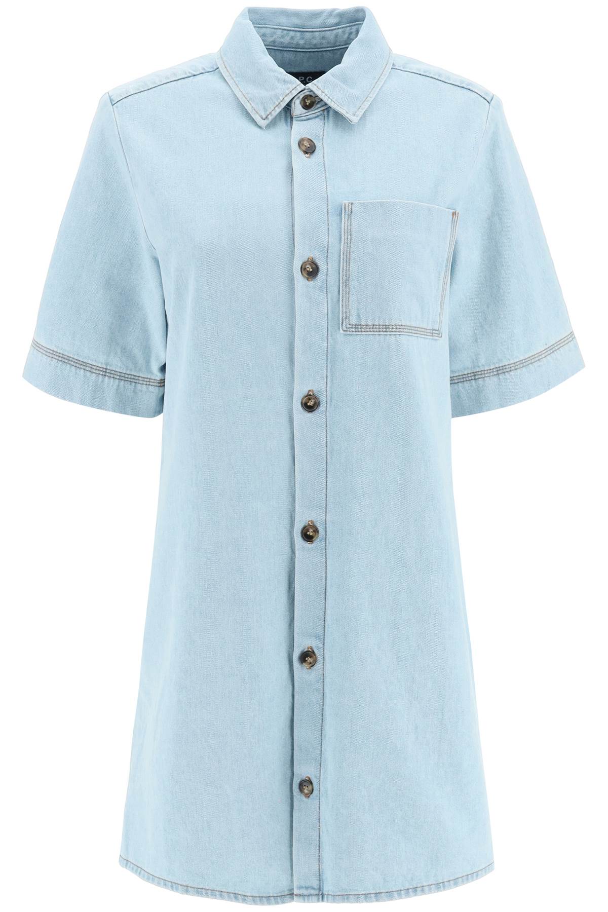 A. P.C. Lopez Denim Dress