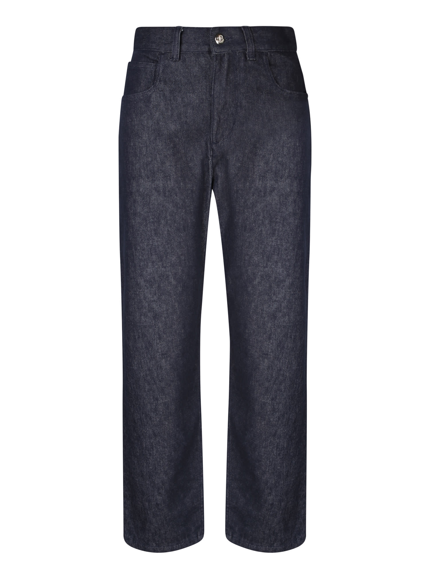 Moncler Cotton White Trousers