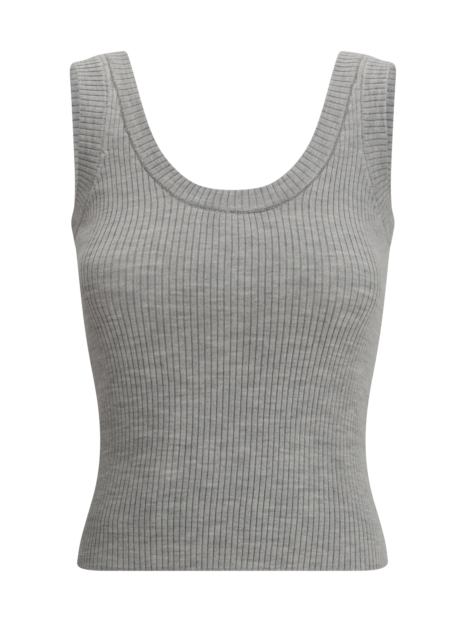 Brunello Cucinelli Ribbed Tank Top