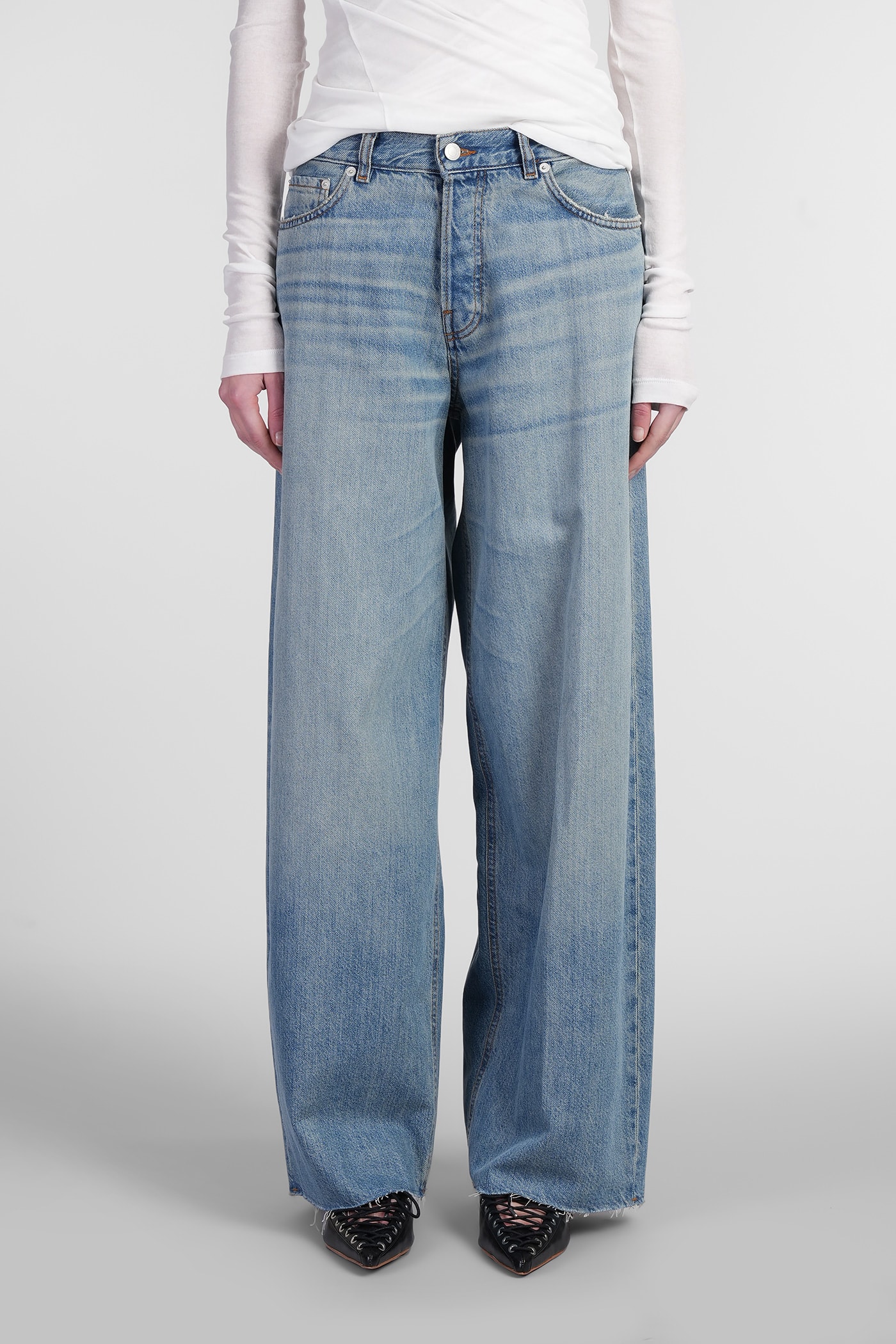 Haikure Bethany Jeans In Blue Denim