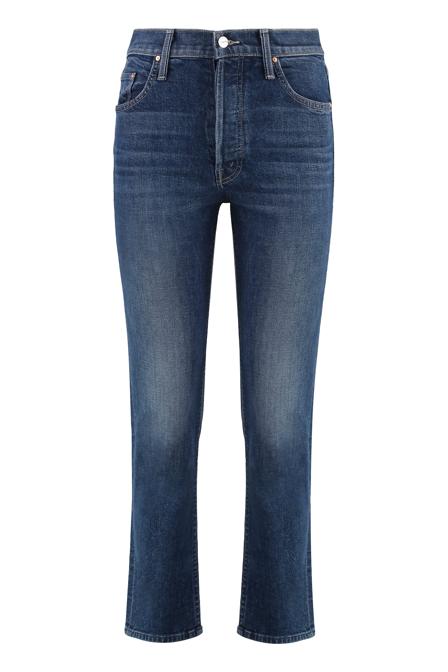 Mother The Tomcat Cropped Skinny Jeans