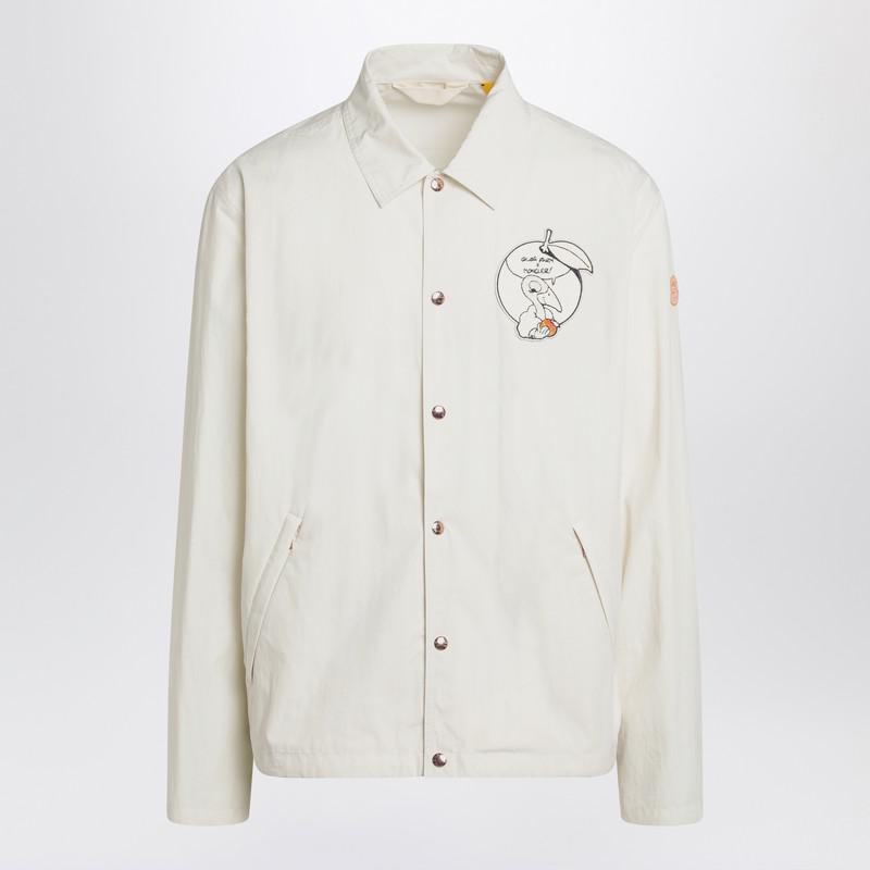 Moncler X Gilga Farm By Donald Glover Satsuma Shacket In Canvas And Nylon